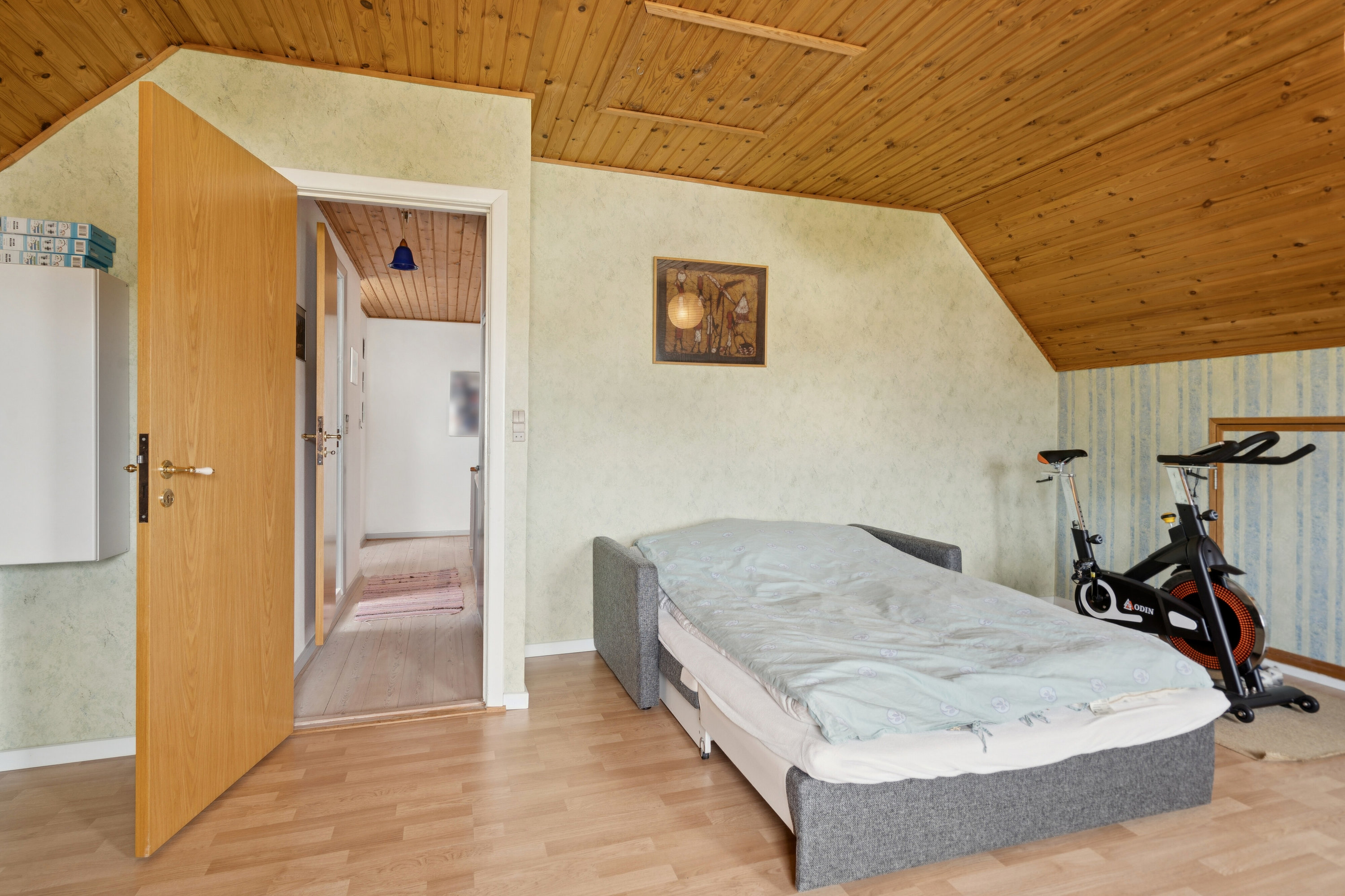 Fremhævet soveværelse billede i fuldskærmstilstand. Billede af Gyldenstenvej 33, 5230 Odense M