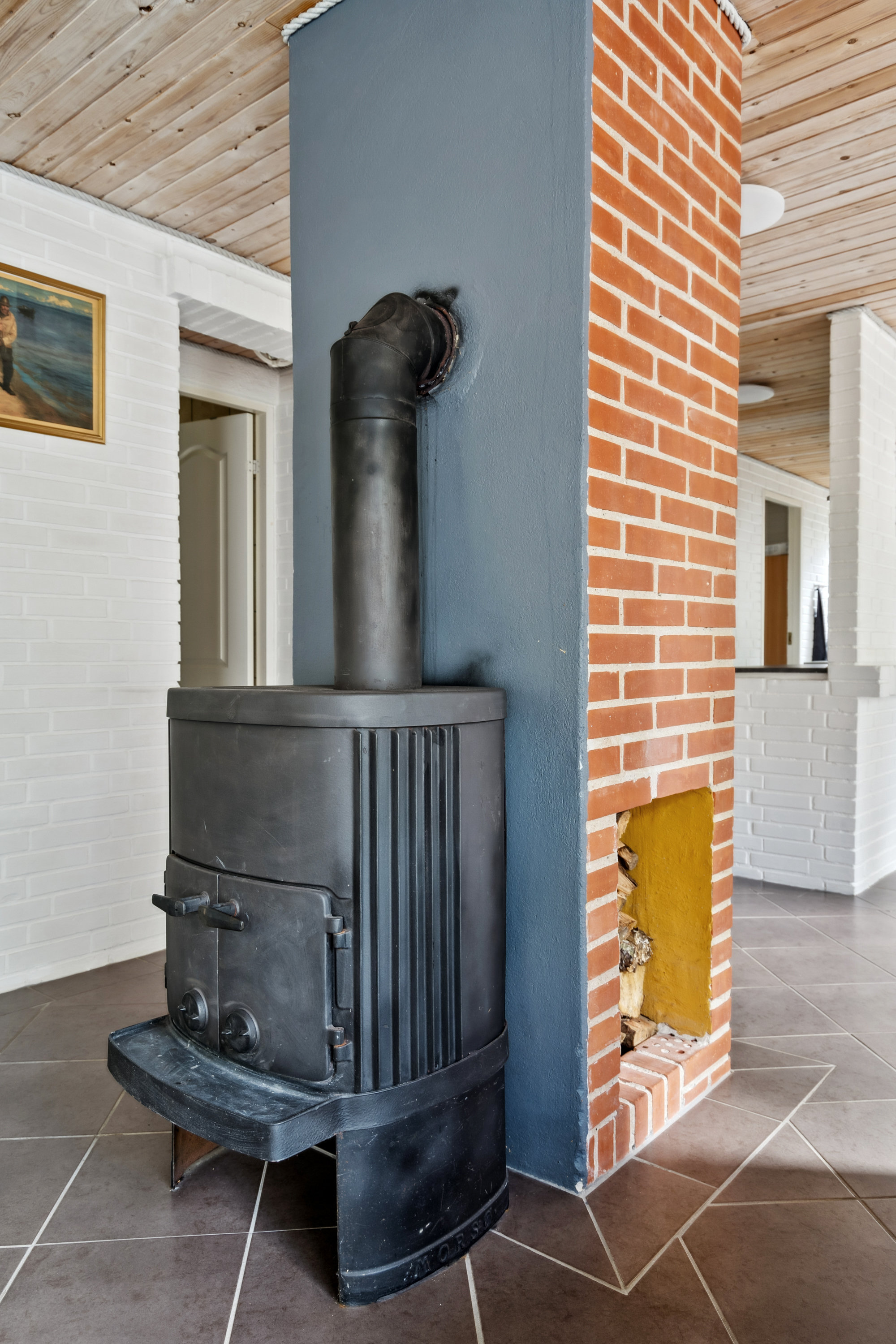 Fremhævet stue billede i fuldskærmstilstand. Billede af Apollonvej 2, Skiveren, 9982 Ålbæk