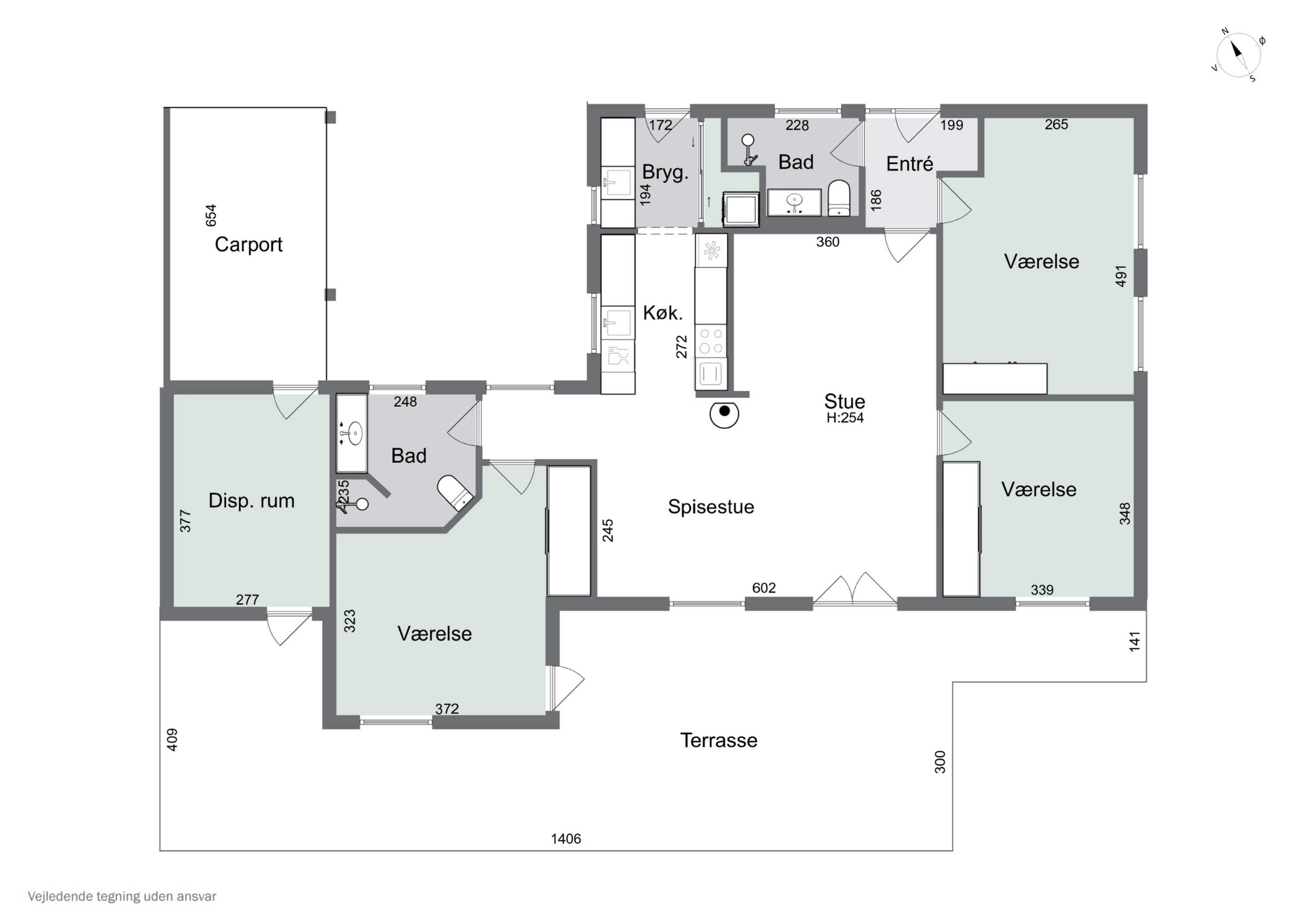 Plantegninger billede af Væbnerhatten 114, Tornbjerg, 5220 Odense SØ
