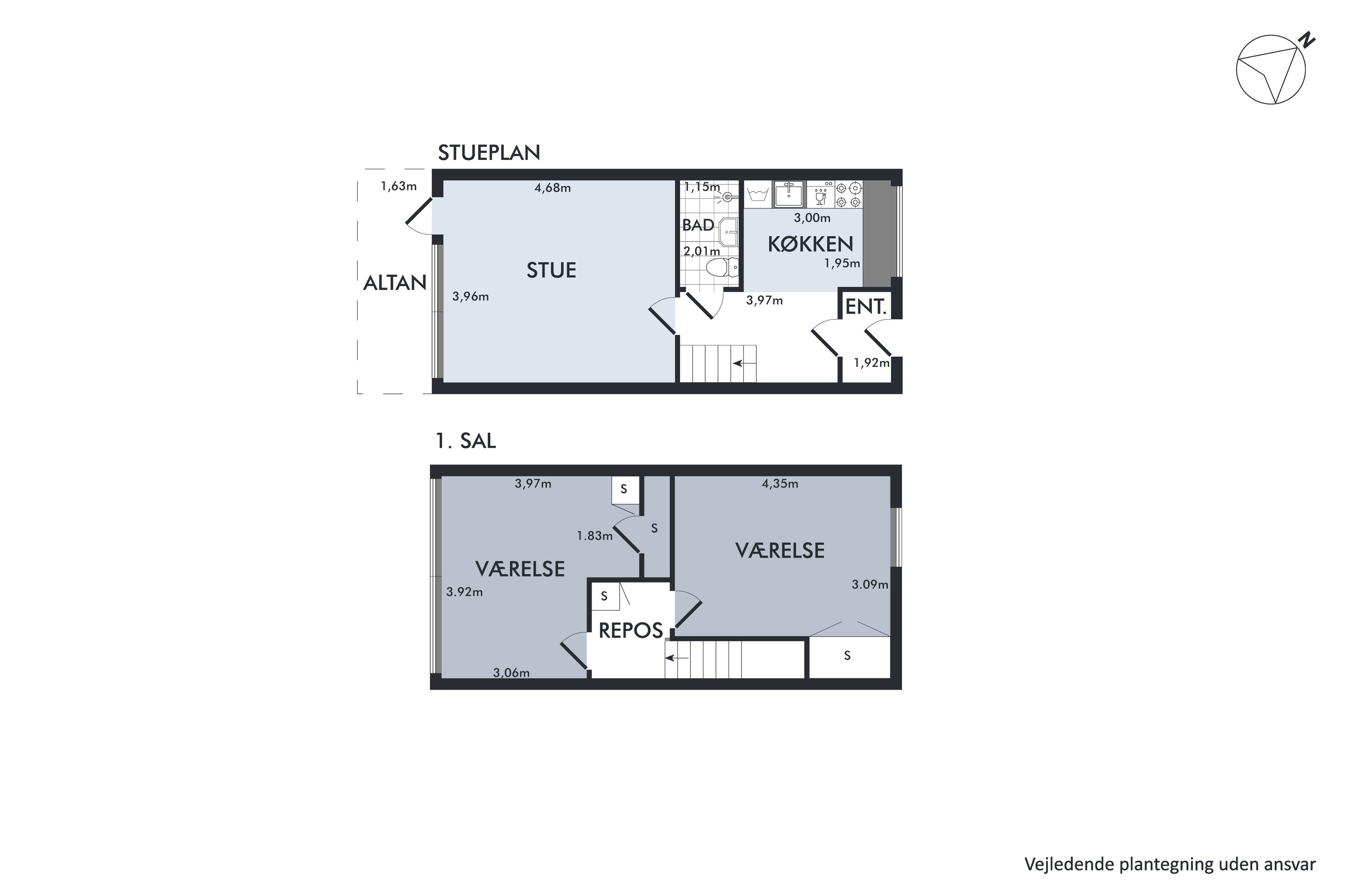 Plantegninger billede af Roald Amundsens Vej 27, 1., 9210 Aalborg SØ