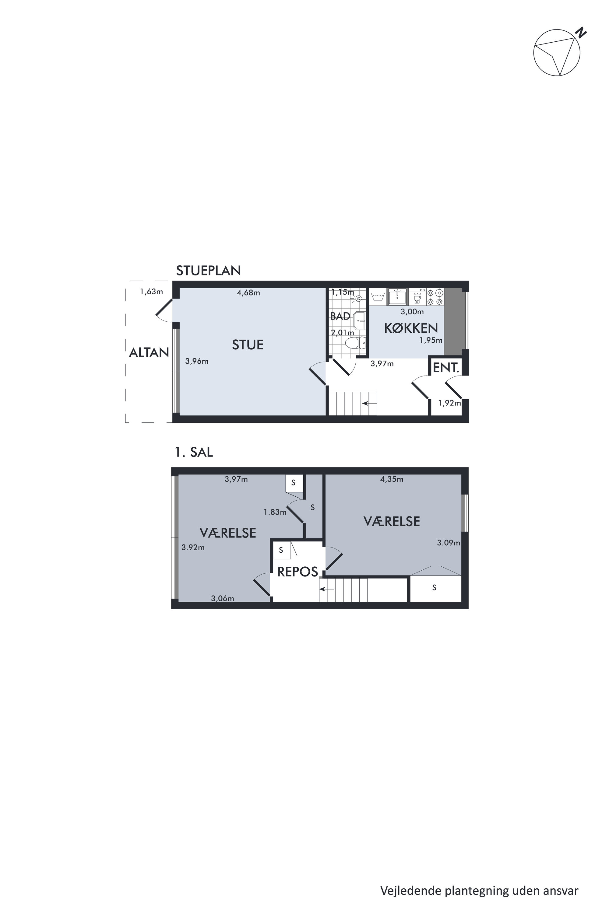 Plantegninger billede af Roald Amundsens Vej 27, 1., 9210 Aalborg SØ