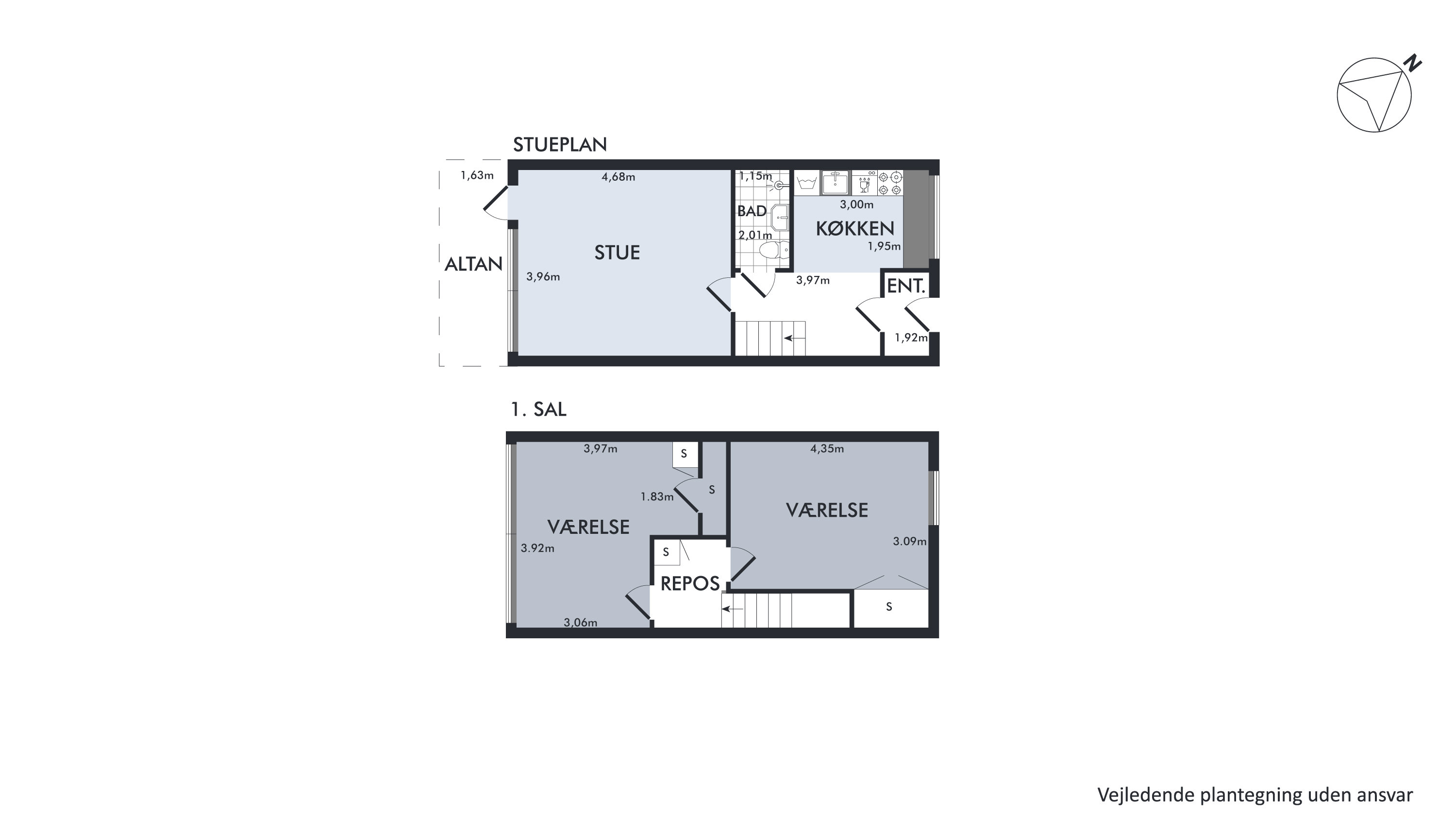 Plantegninger billede af Roald Amundsens Vej 27, 1., 9210 Aalborg SØ