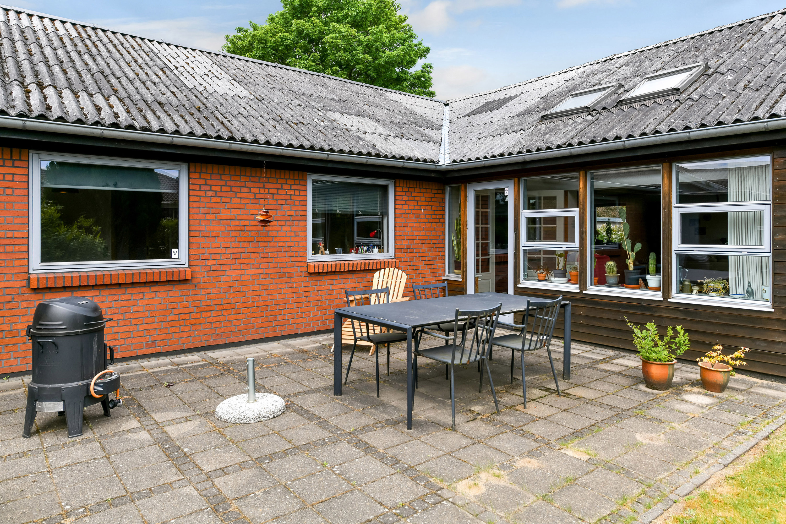 Fremhævet terrasse billede i fuldskærmstilstand. Billede af Fanøvej 22, 7200 Grindsted