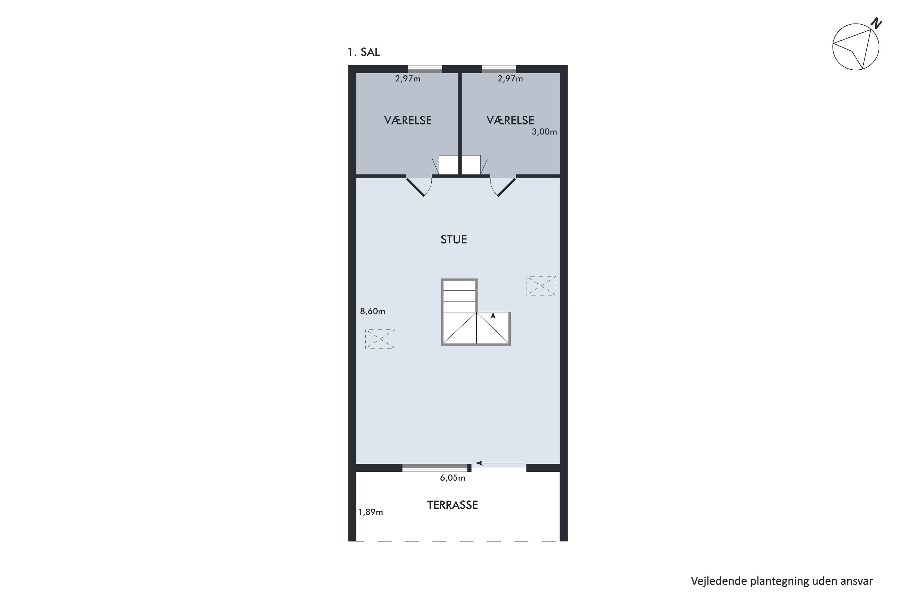 Plantegninger billede af Solvænget 17, Roager, 6760 Ribe