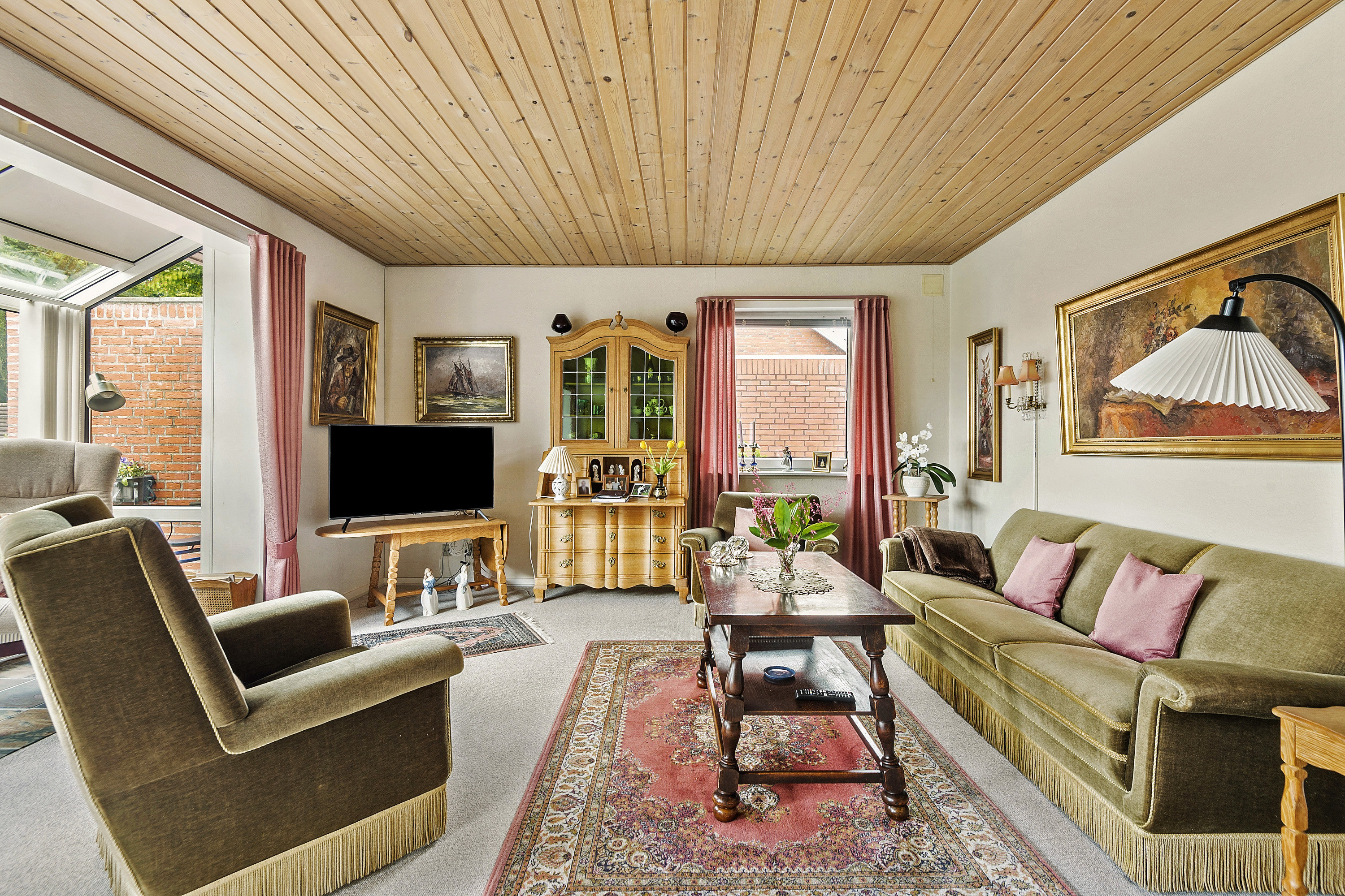 Fremhævet stue billede i fuldskærmstilstand. Billede af Nordre Boulevard 11, 6800 Varde