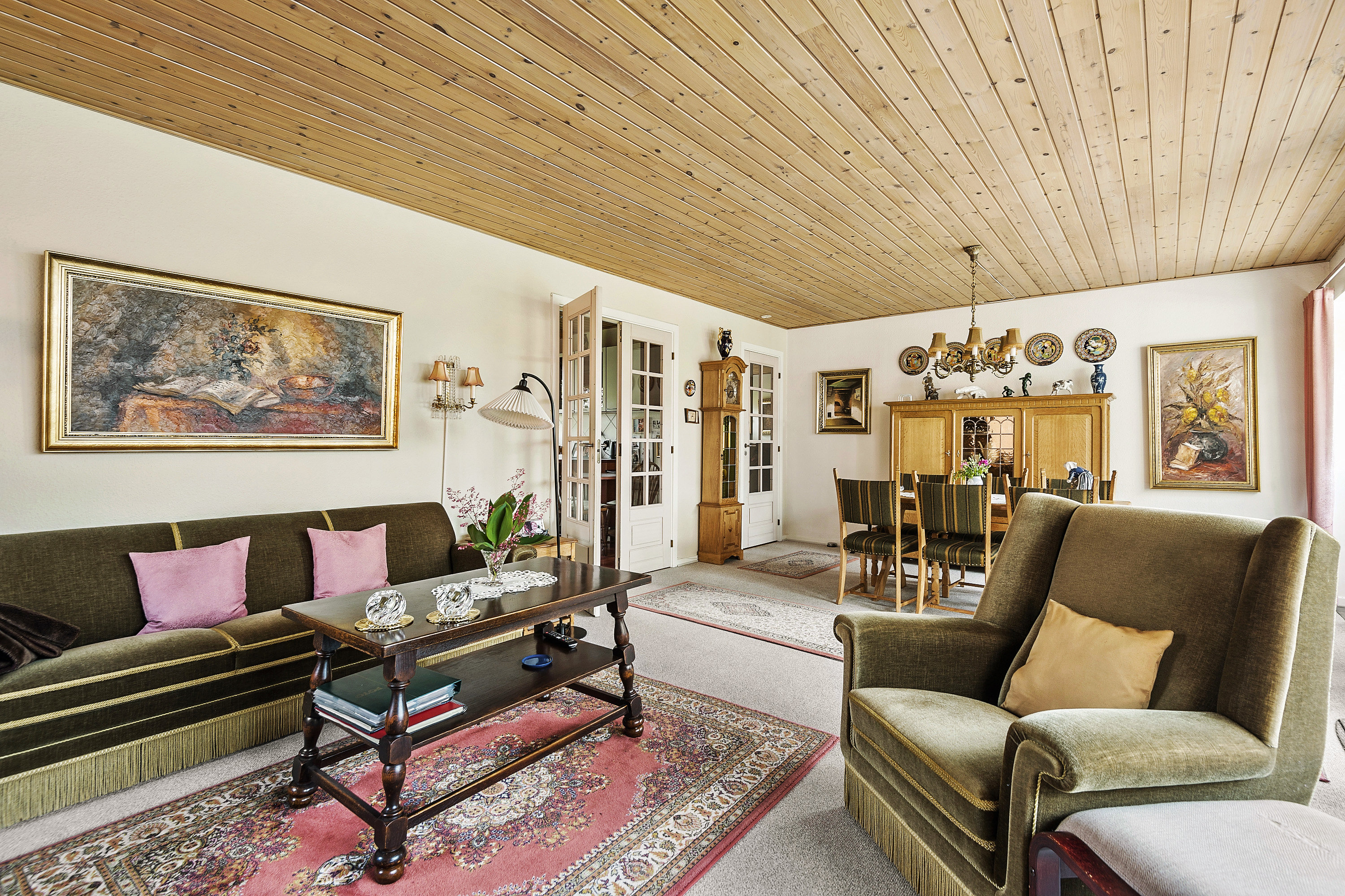 Fremhævet stue billede i fuldskærmstilstand. Billede af Nordre Boulevard 11, 6800 Varde