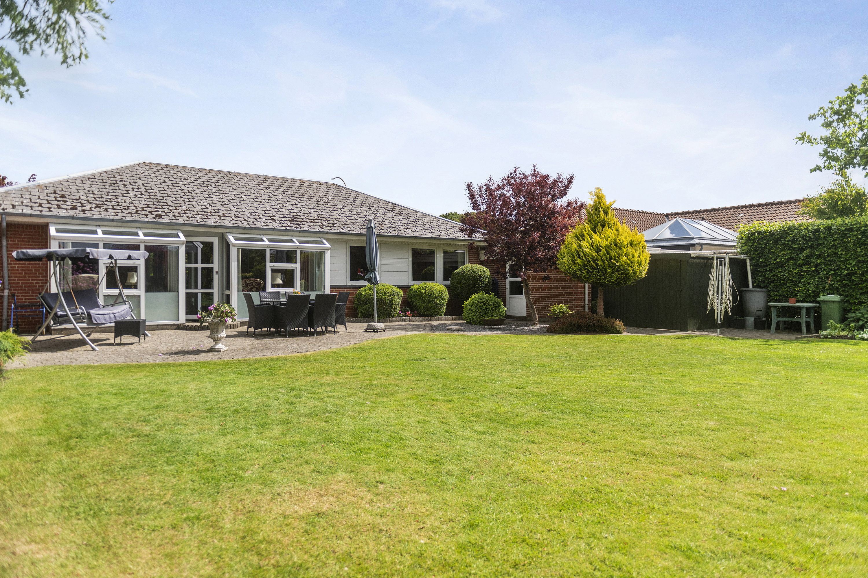 Fremhævet haven billede i fuldskærmstilstand. Billede af Nordre Boulevard 11, 6800 Varde