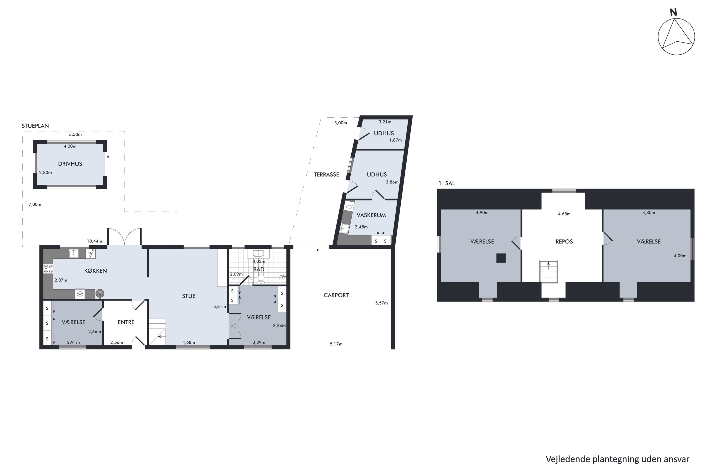 Plantegninger billede af Kirkevej 22, 9440 Aabybro