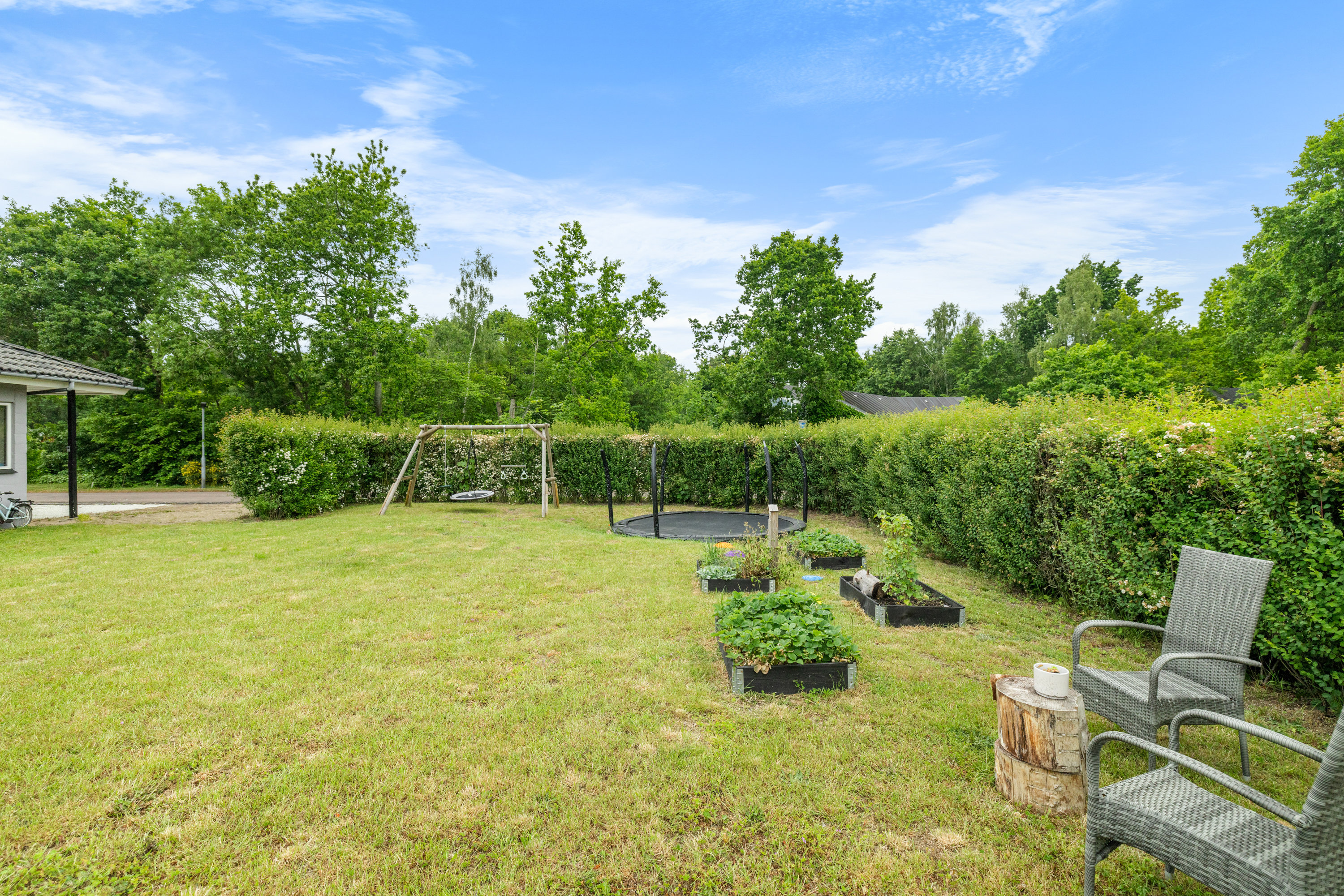 Fremhævet have billede i fuldskærmstilstand. Billede af Granvej 3, Faldsled, 5642 Millinge