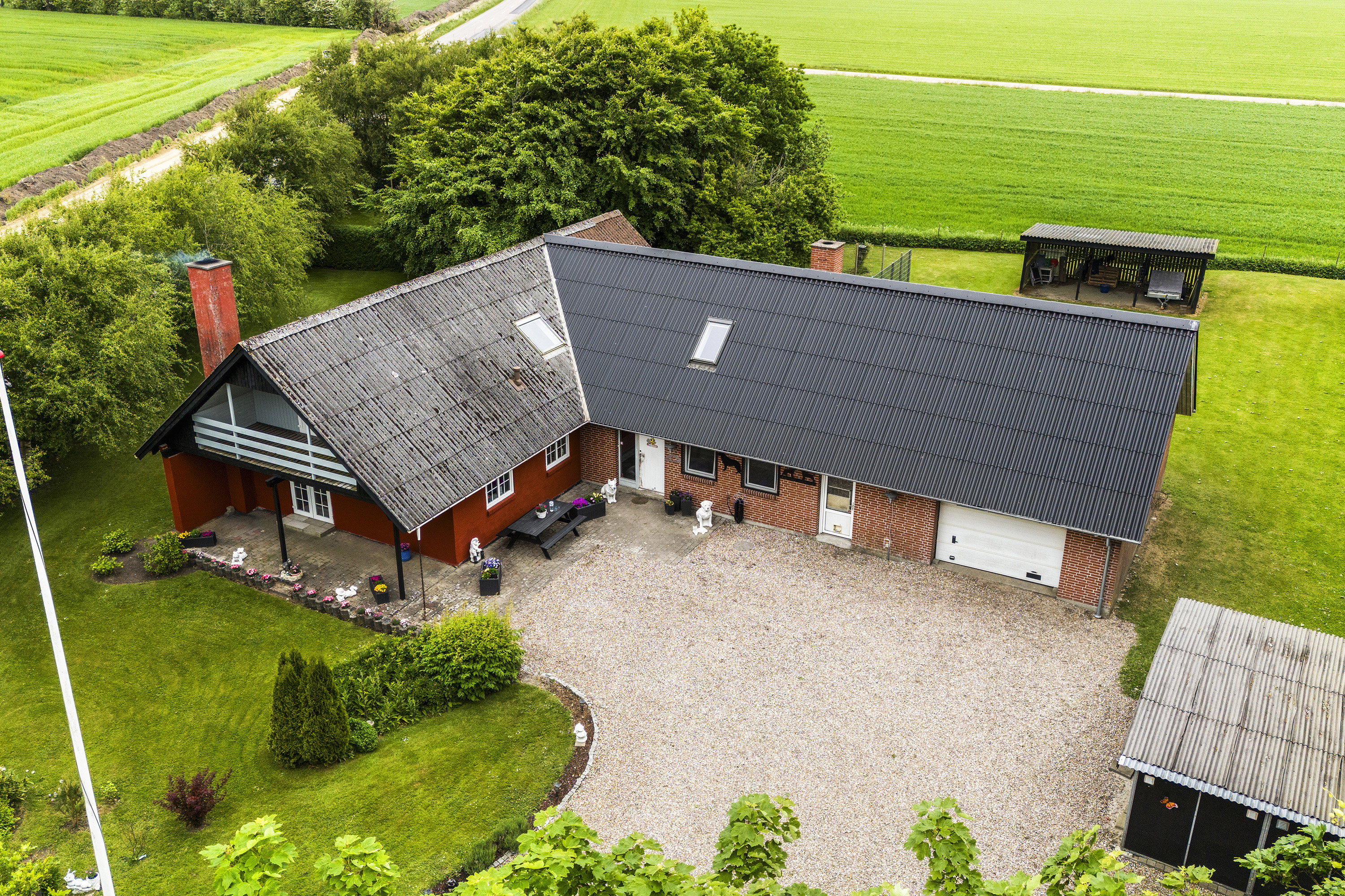 Fremhævet ejendommen billede i fuldskærmstilstand. Billede af Lynevej 17, Strellev, 6870 Ølgod