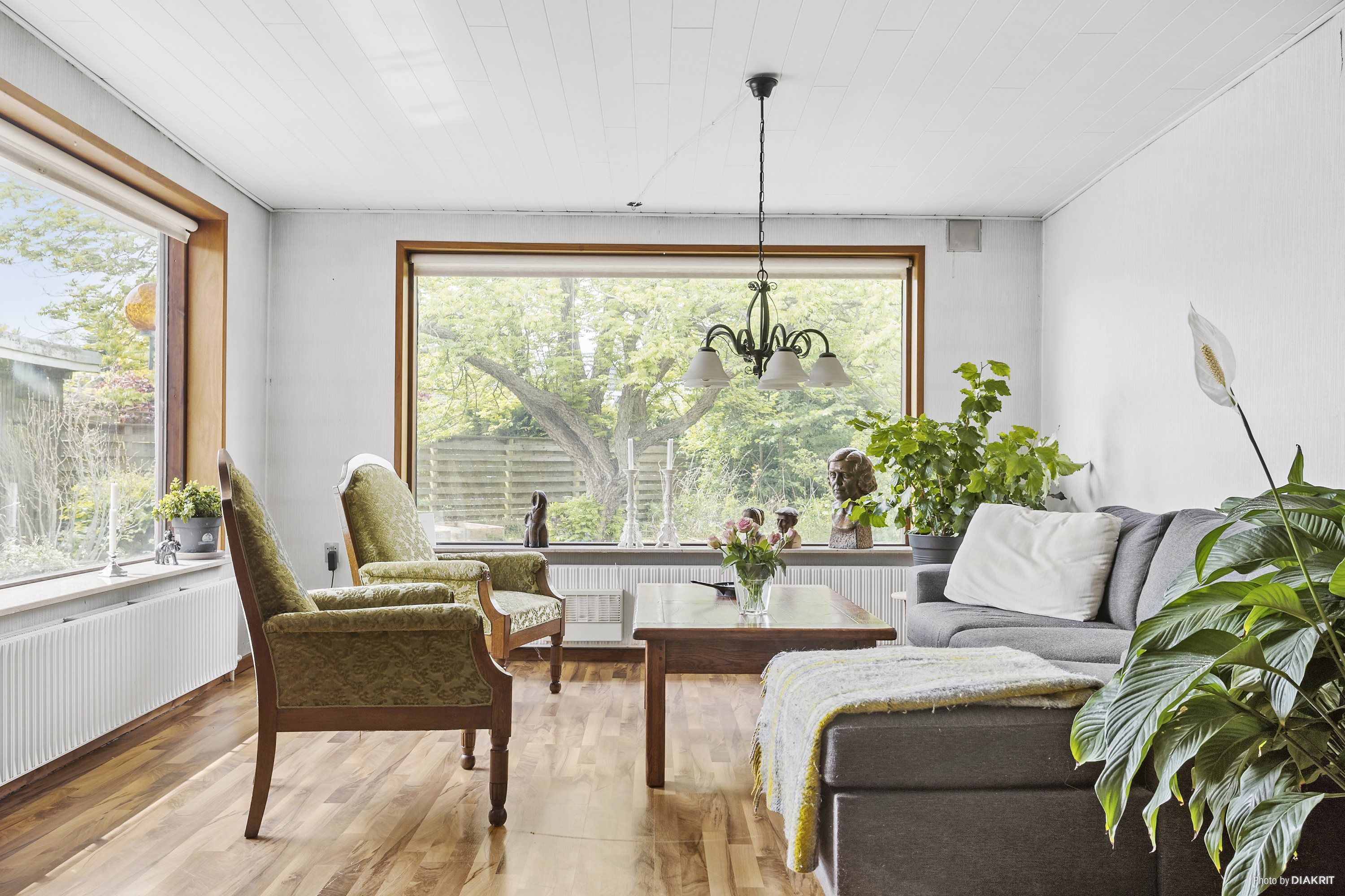 Fremhævet stue billede i fuldskærmstilstand. Billede af Skolegade 24, 6650 Brørup