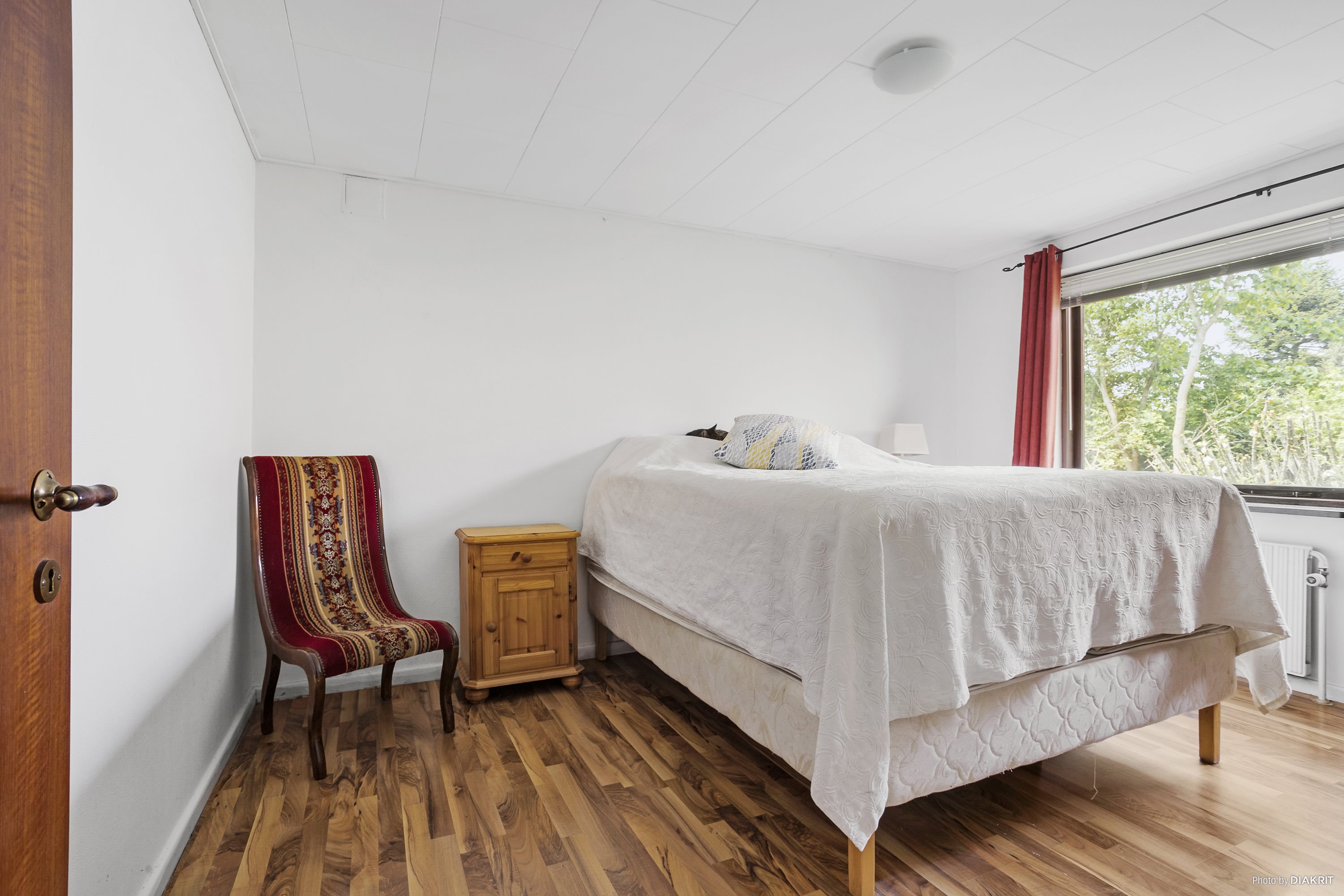 Fremhævet soveværelse billede i fuldskærmstilstand. Billede af Skolegade 24, 6650 Brørup