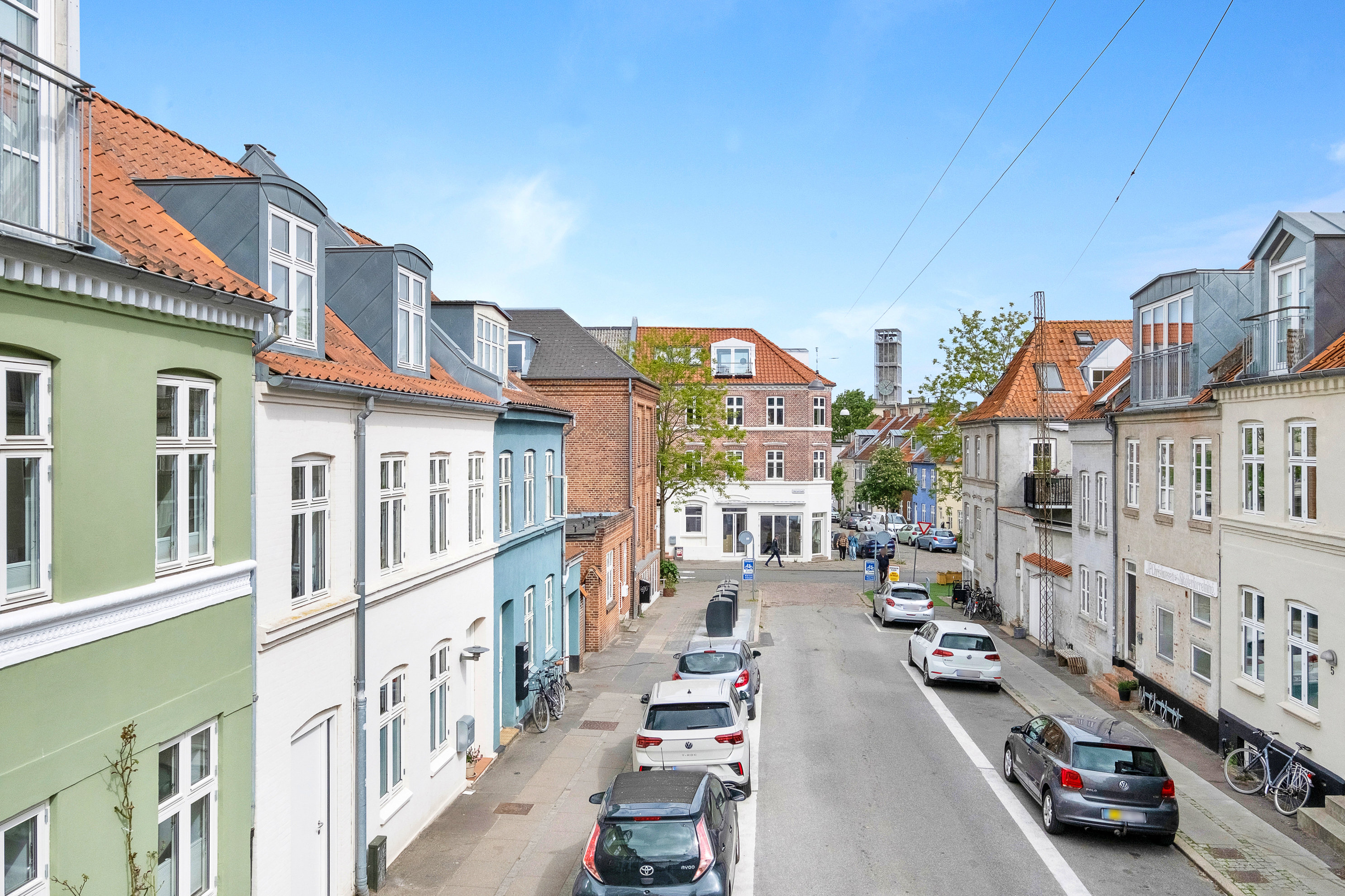 Fremhævet facade billede i fuldskærmstilstand. Billede af Bülowsgade 8, 8000 Aarhus C