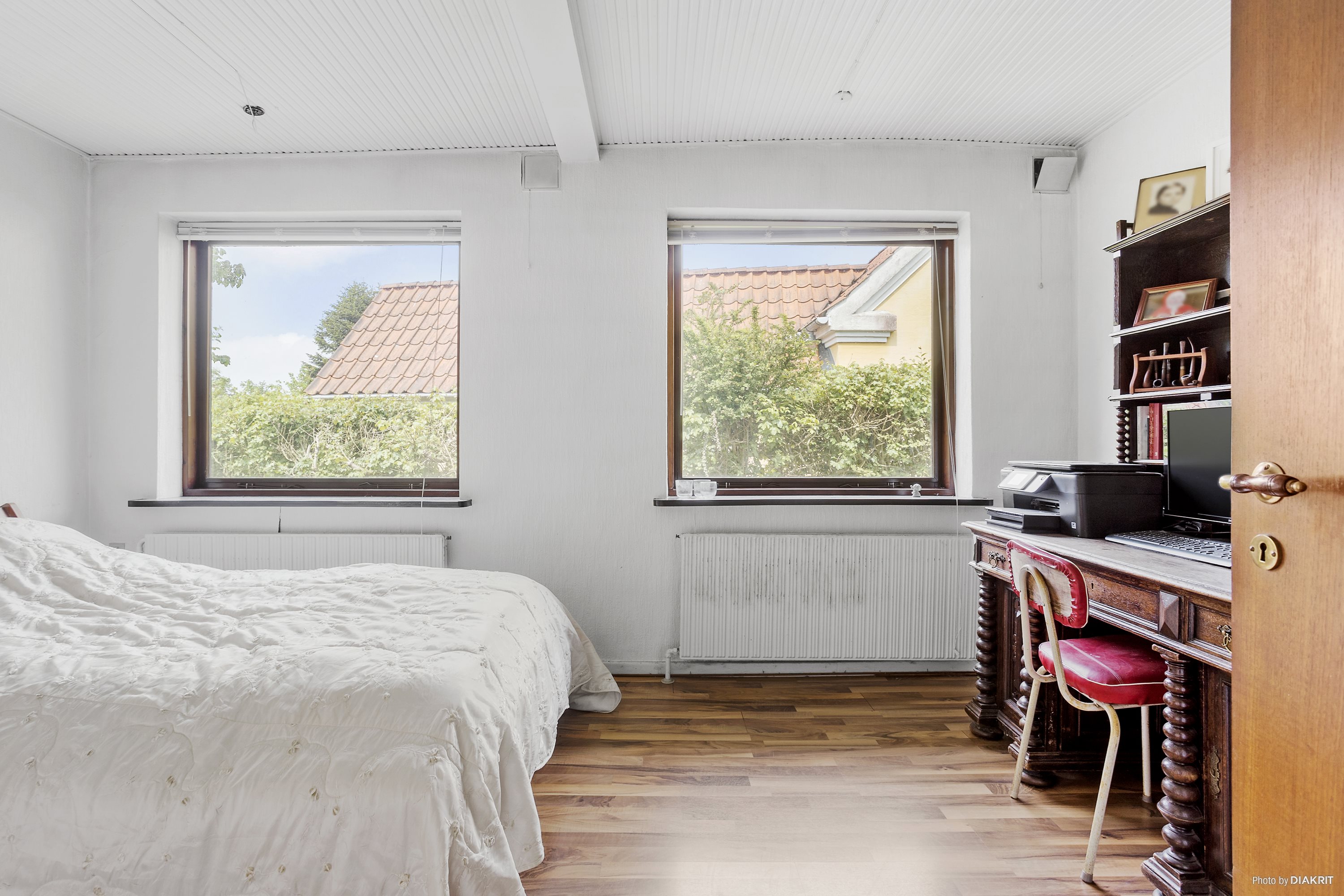 Fremhævet soveværelse billede i fuldskærmstilstand. Billede af Skolegade 24, 6650 Brørup