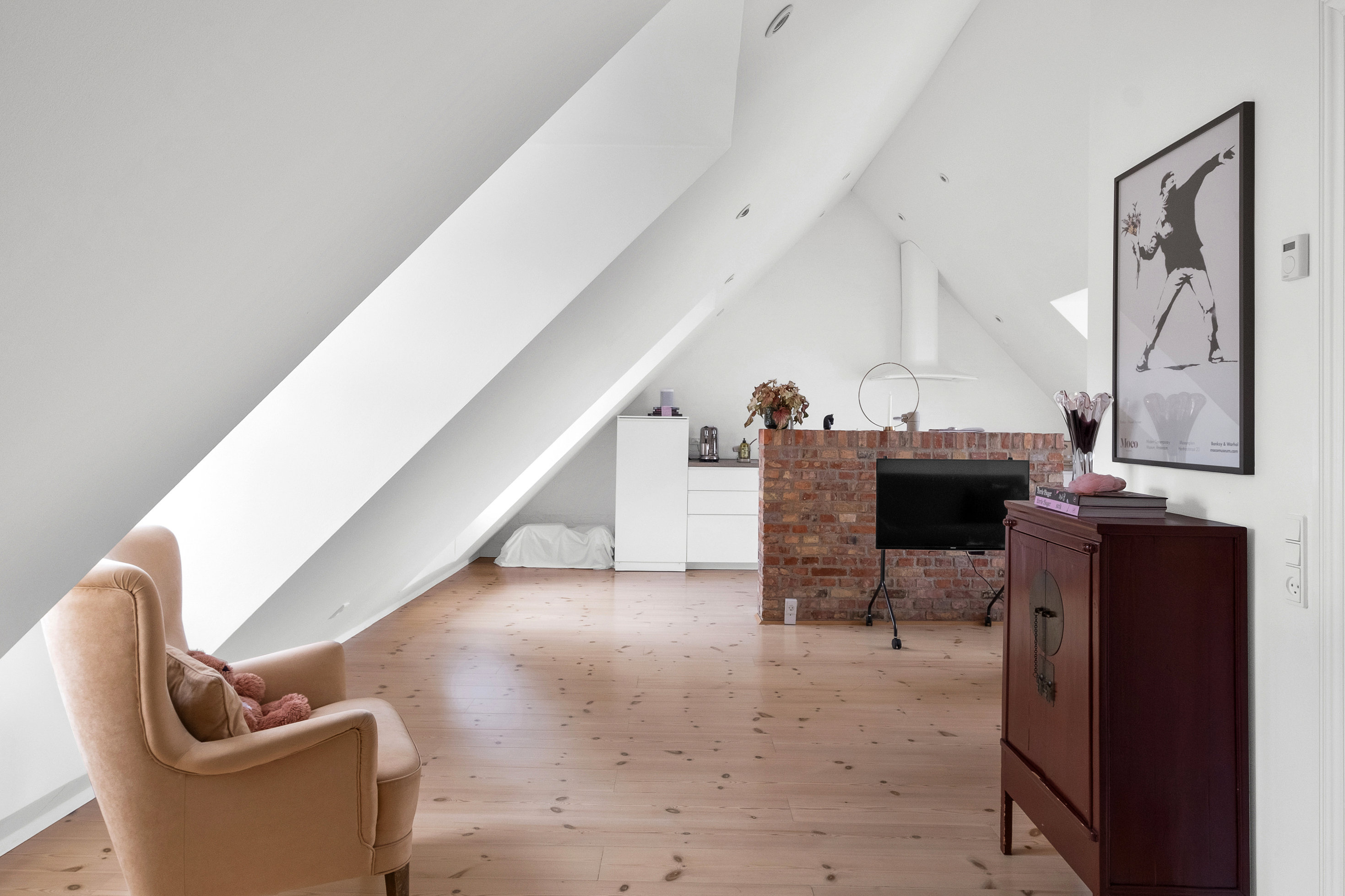 Fremhævet stue billede i fuldskærmstilstand. Billede af Bülowsgade 8, 8000 Aarhus C