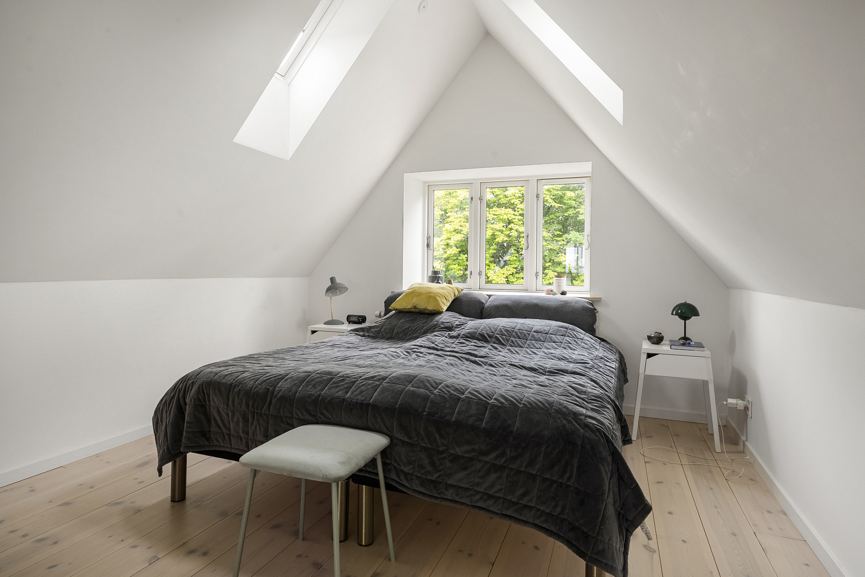 Fremhævet soveværelse billede i fuldskærmstilstand. Billede af Næsset 7A, 8700 Horsens