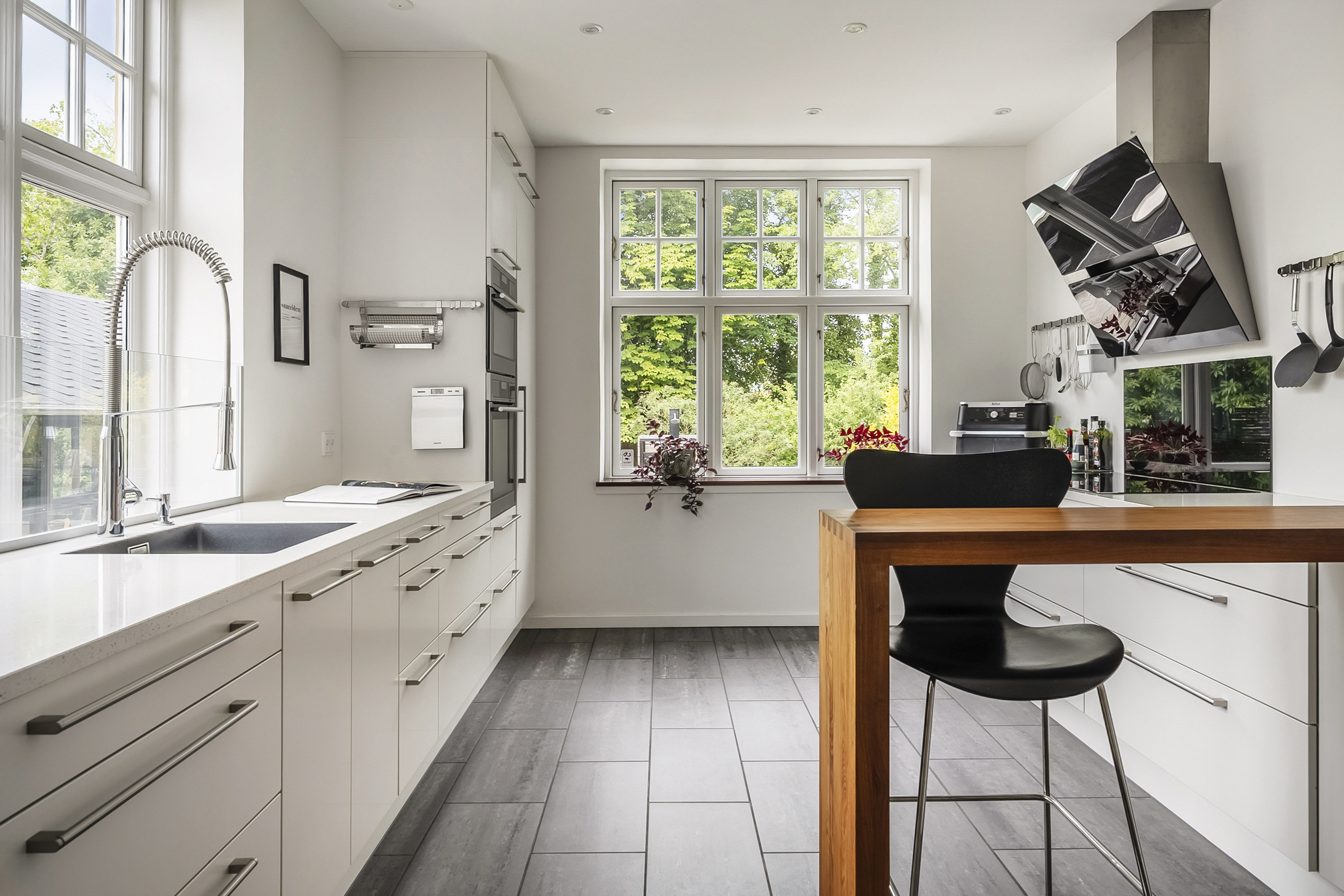 Fremhævet køkken billede i fuldskærmstilstand. Billede af Næsset 7A, 8700 Horsens