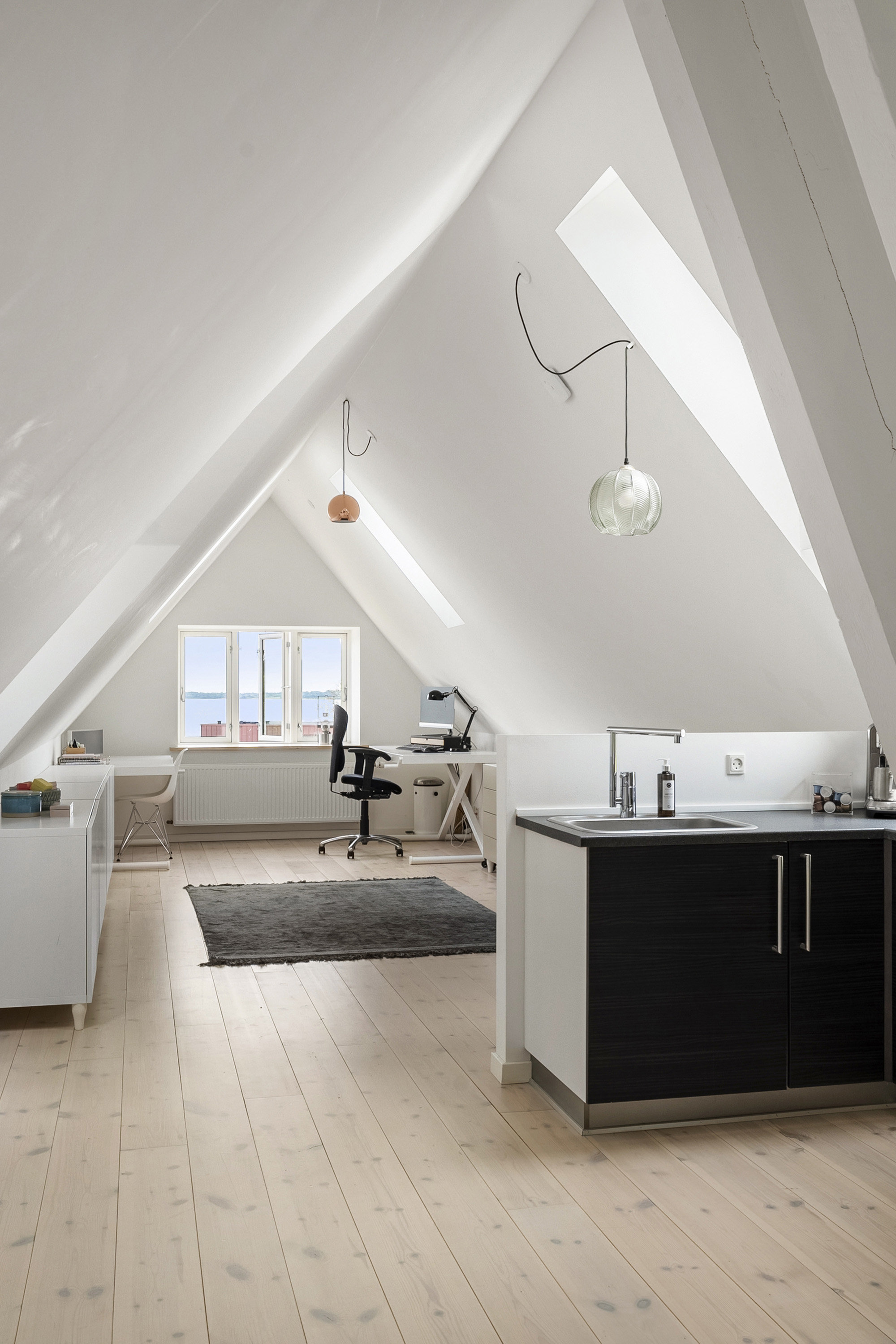 Fremhævet stue billede i fuldskærmstilstand. Billede af Næsset 7A, 8700 Horsens