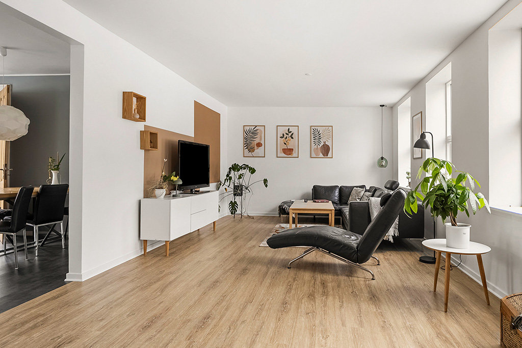 Fremhævet stue billede i fuldskærmstilstand. Billede af Nørregade 22, 6580 Vamdrup