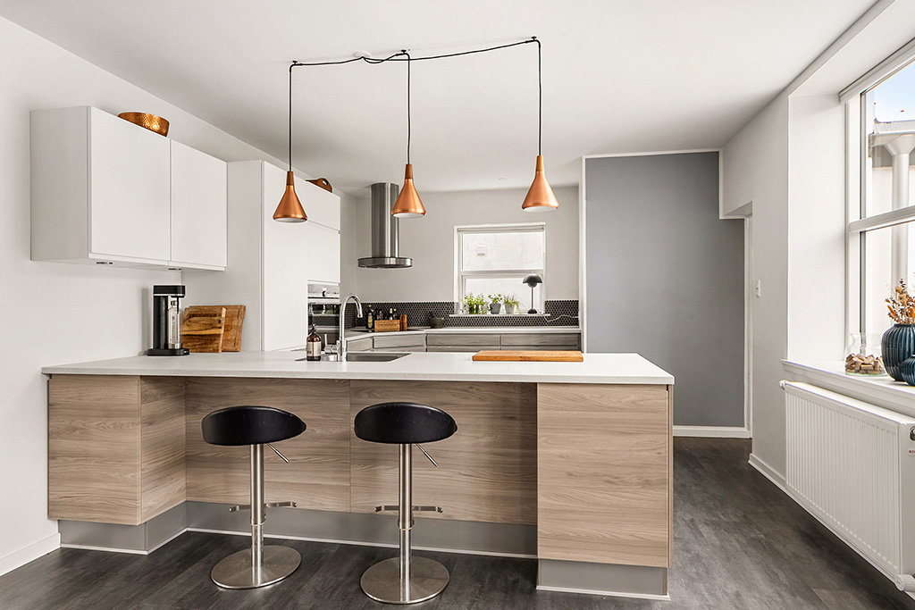 Fremhævet køkken billede i fuldskærmstilstand. Billede af Nørregade 22, 6580 Vamdrup