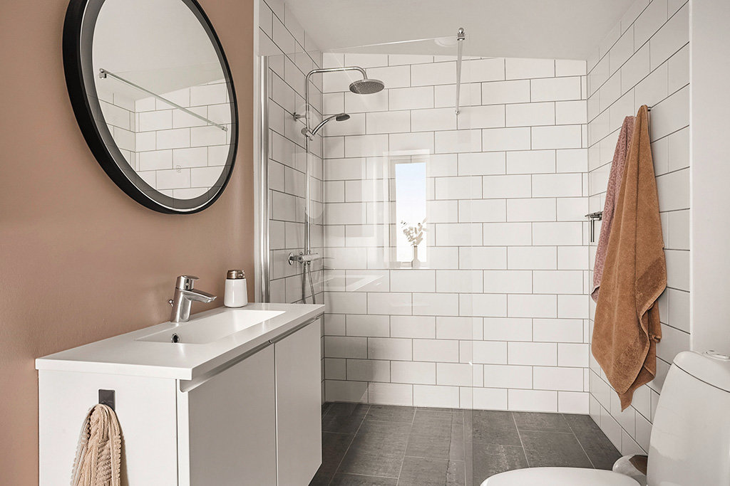 Fremhævet badeværelse billede i fuldskærmstilstand. Billede af Nørregade 22, 6580 Vamdrup