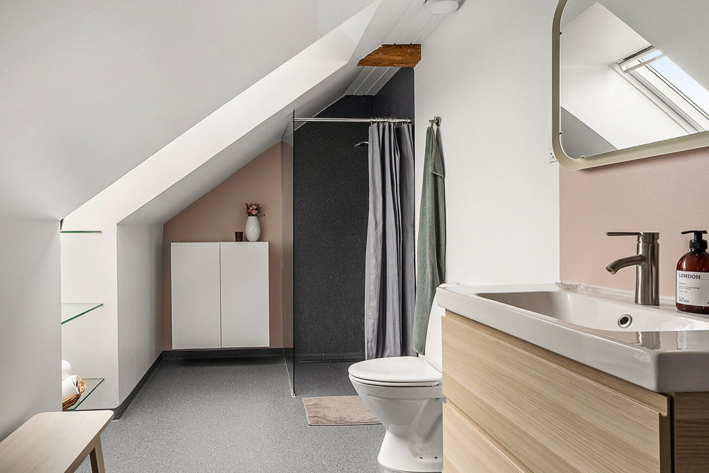 Fremhævet badeværelse billede i fuldskærmstilstand. Billede af Nørregade 22, 6580 Vamdrup