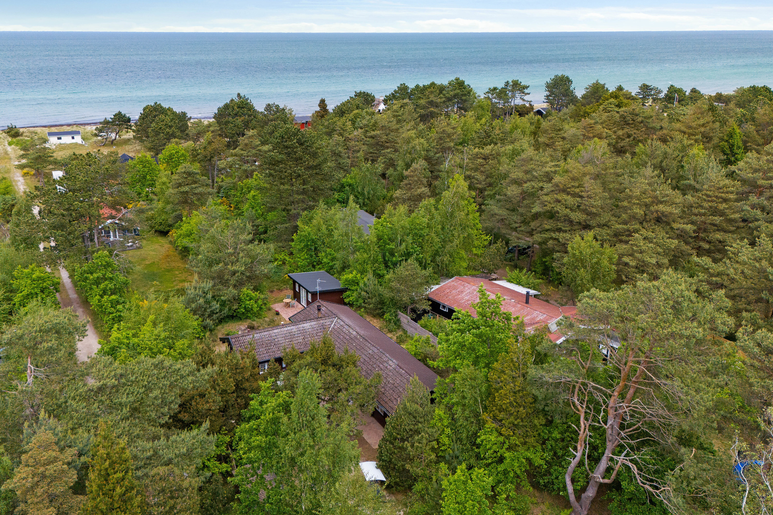 Fremhævet udsigt fra toppen billede i fuldskærmstilstand. Billede af Poppelvej 20, 4500 Nykøbing Sj