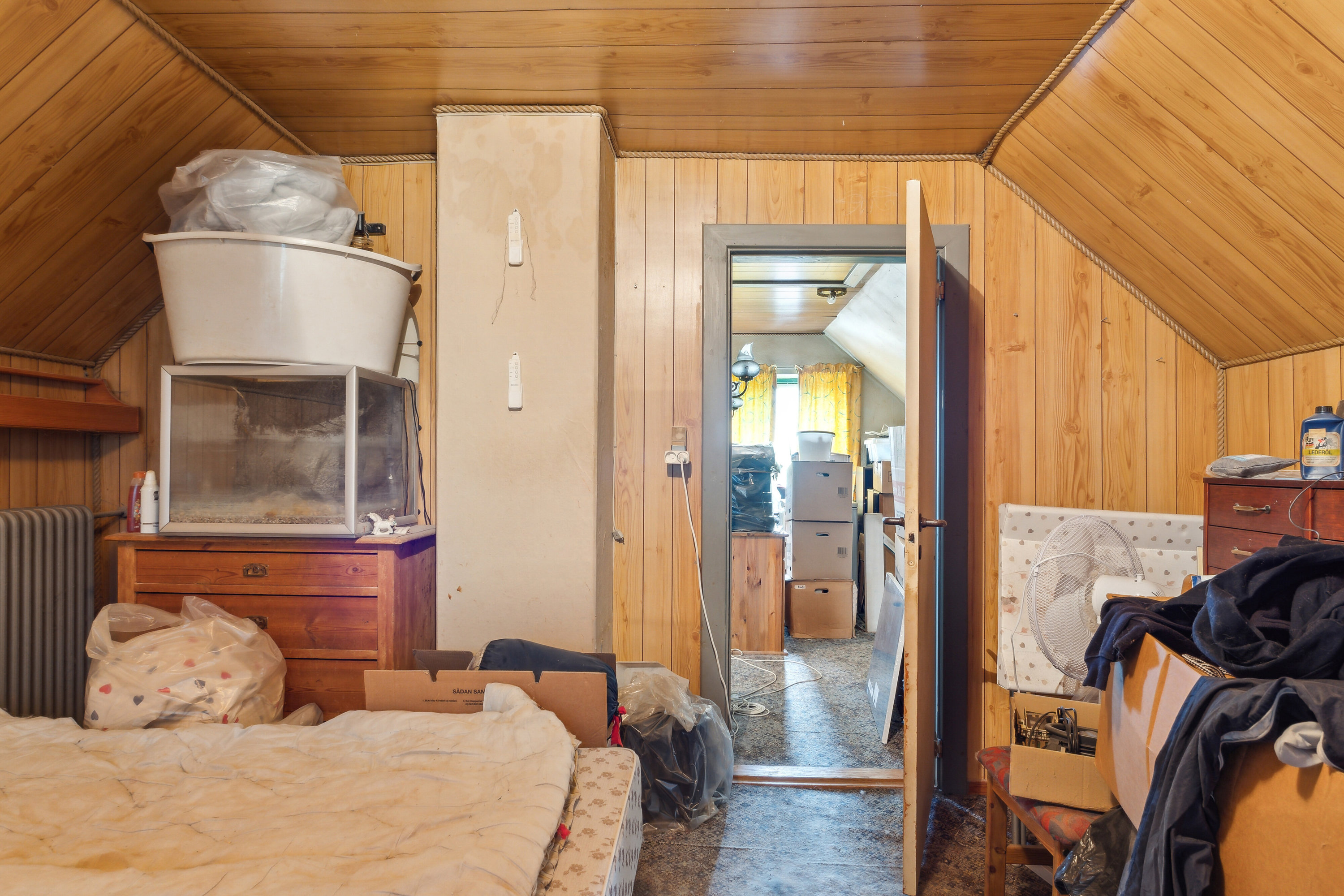 Fremhævet soveværelse billede i fuldskærmstilstand. Billede af Kristiansgade 33, 1., 7430 Ikast