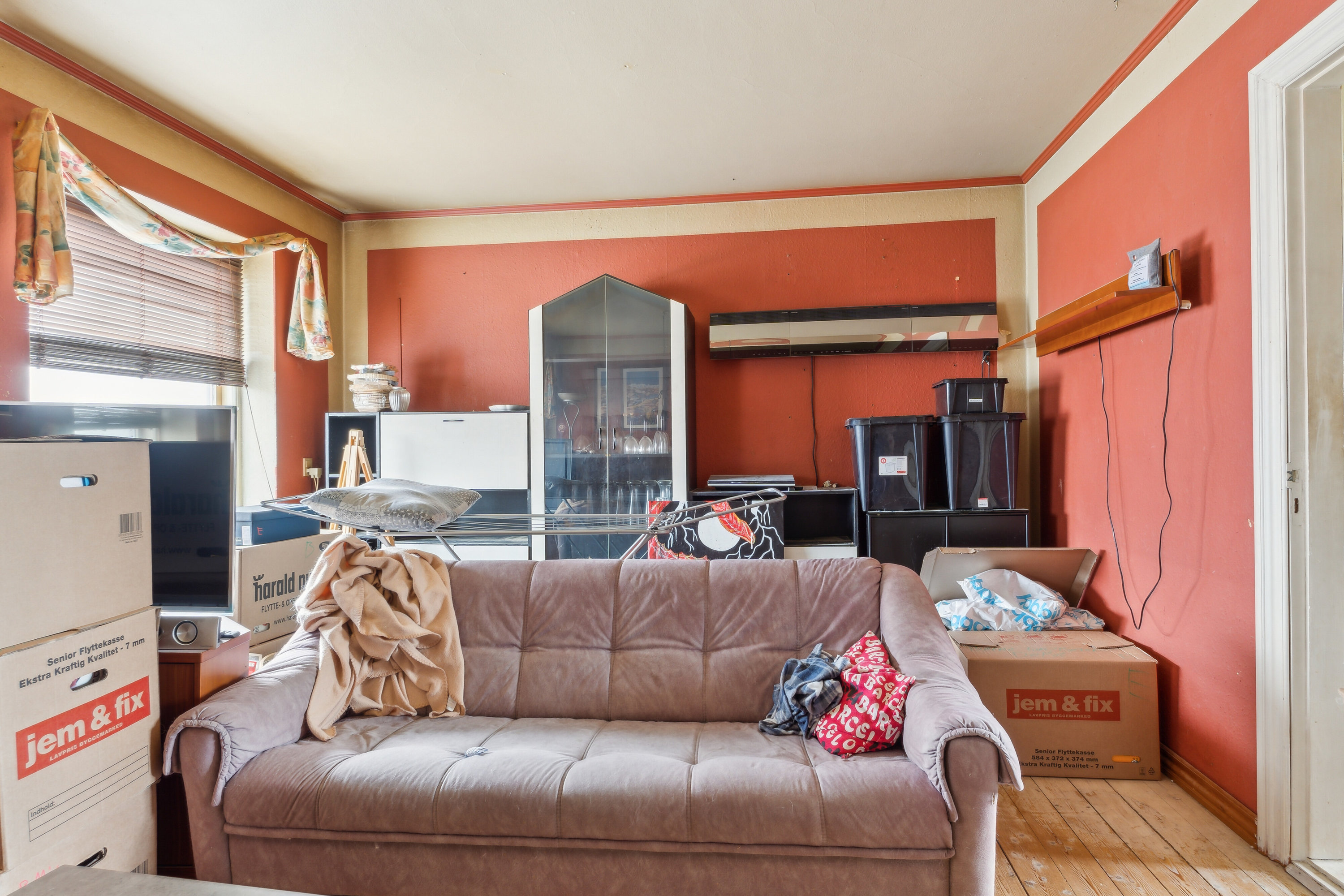 Fremhævet stue billede i fuldskærmstilstand. Billede af Kristiansgade 33, 1., 7430 Ikast