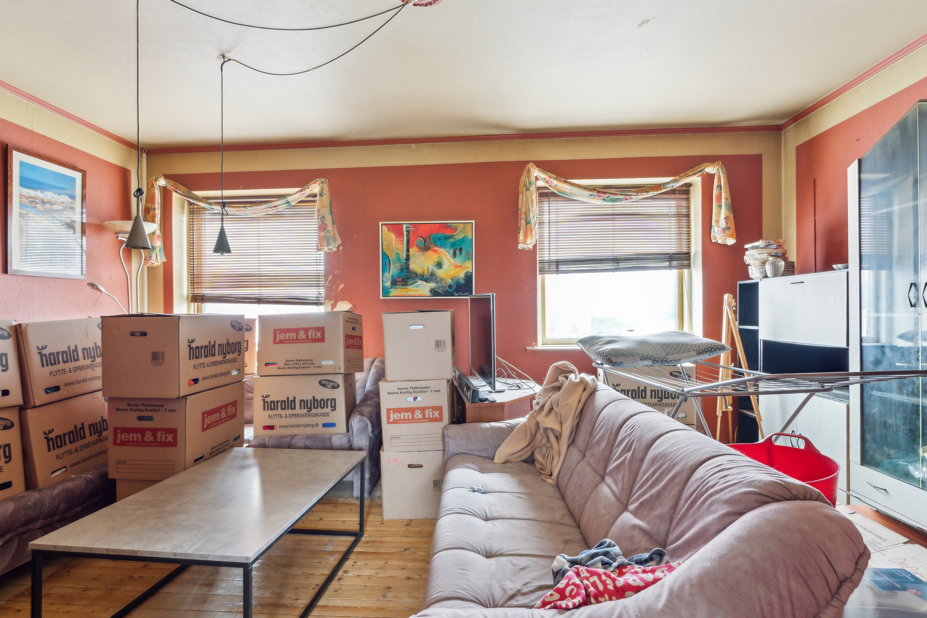 Fremhævet stue billede i fuldskærmstilstand. Billede af Kristiansgade 33, 1., 7430 Ikast