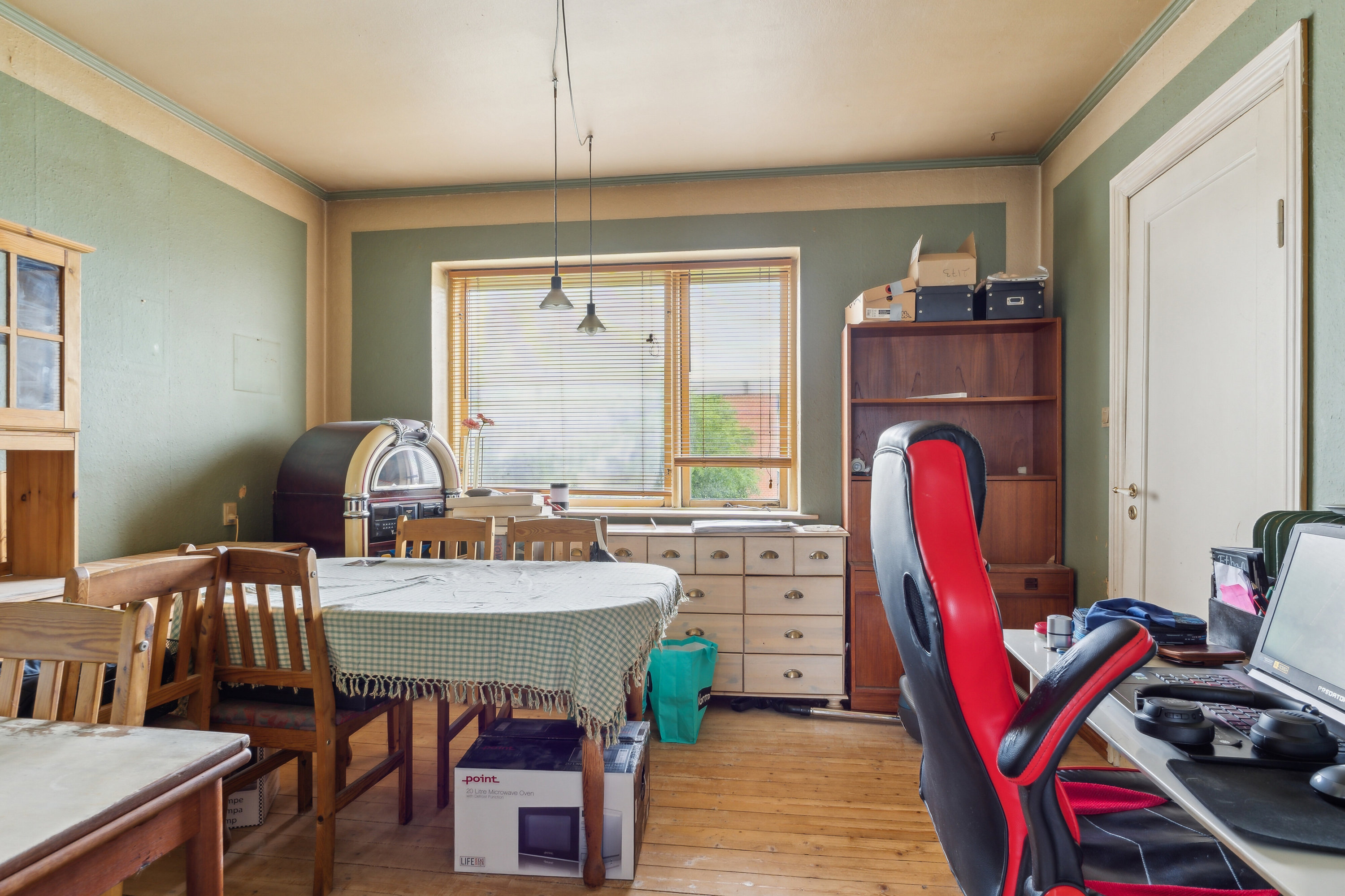 Fremhævet spisestue billede i fuldskærmstilstand. Billede af Kristiansgade 33, 1., 7430 Ikast