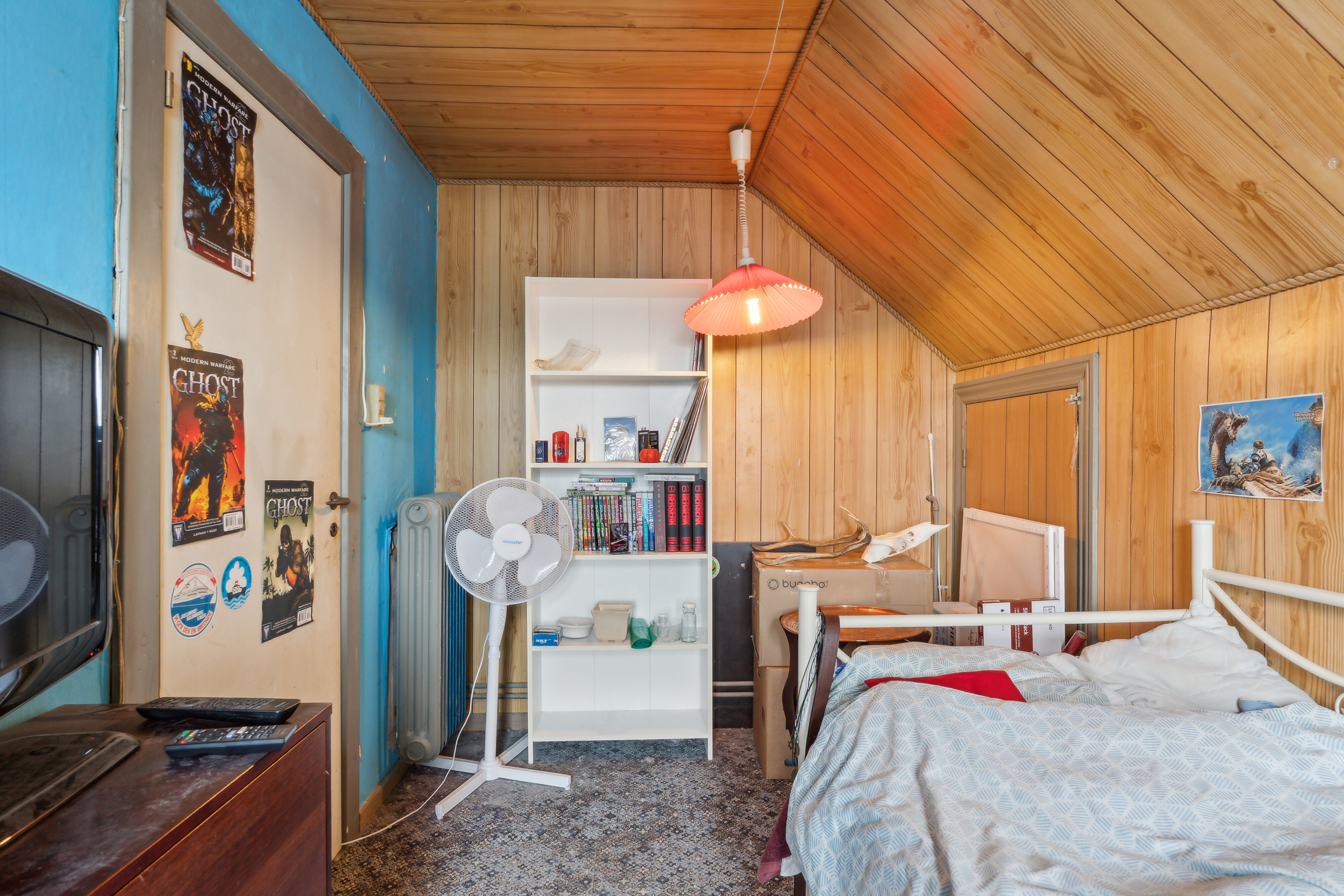 Fremhævet soveværelse billede i fuldskærmstilstand. Billede af Kristiansgade 33, 1., 7430 Ikast