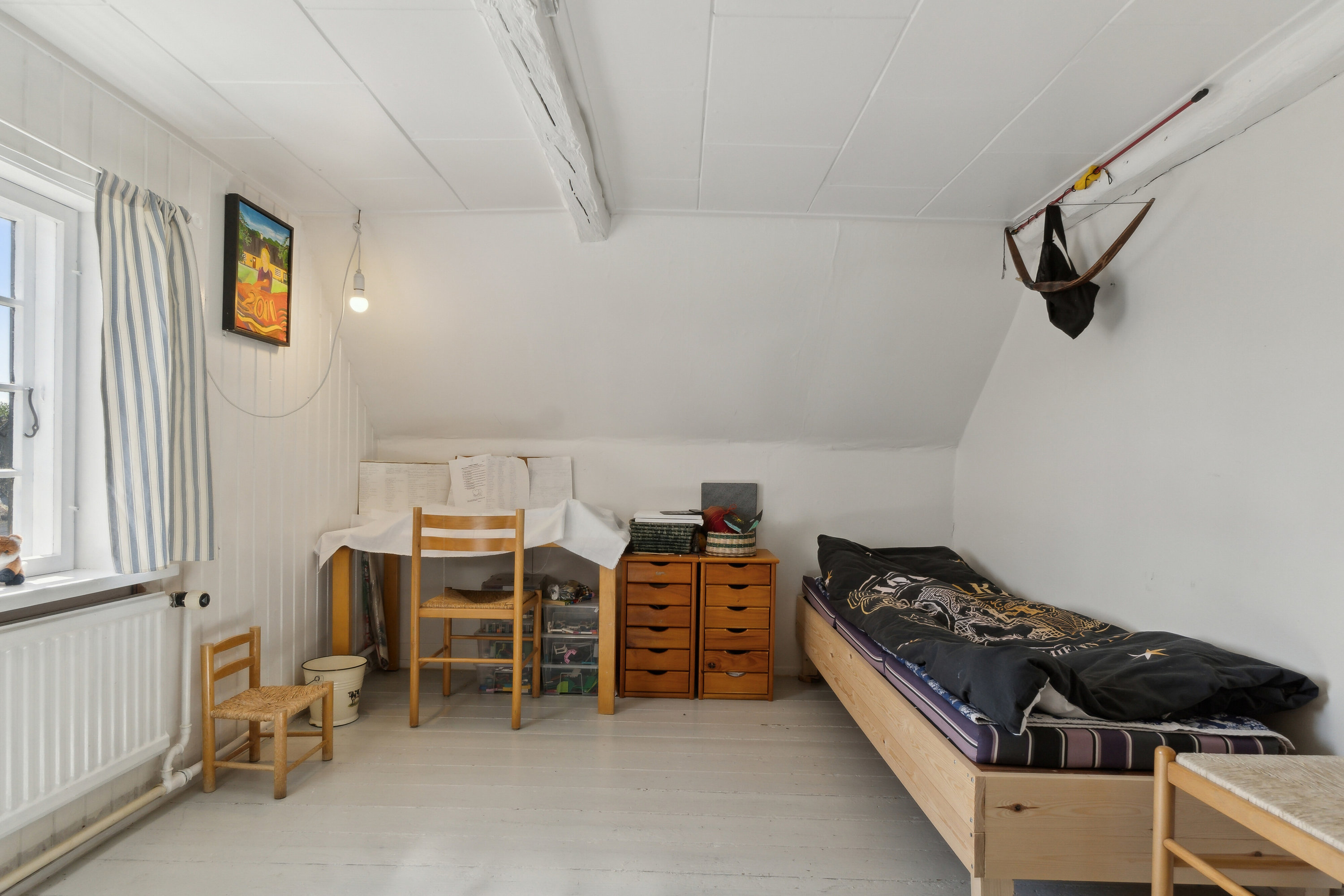 Fremhævet soveværelse billede i fuldskærmstilstand. Billede af Sønderbyvej 1, Sønderby, 4050 Skibby