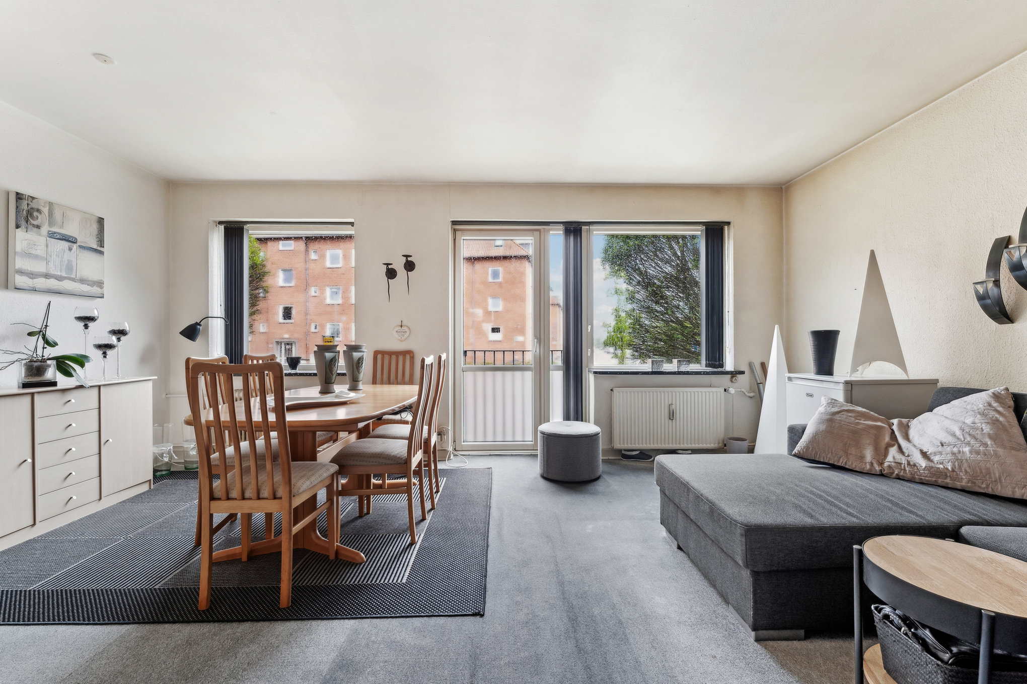 Fremhævet stue billede i fuldskærmstilstand. Billede af Snerlevej 23, st.. th., 8930 Randers NØ