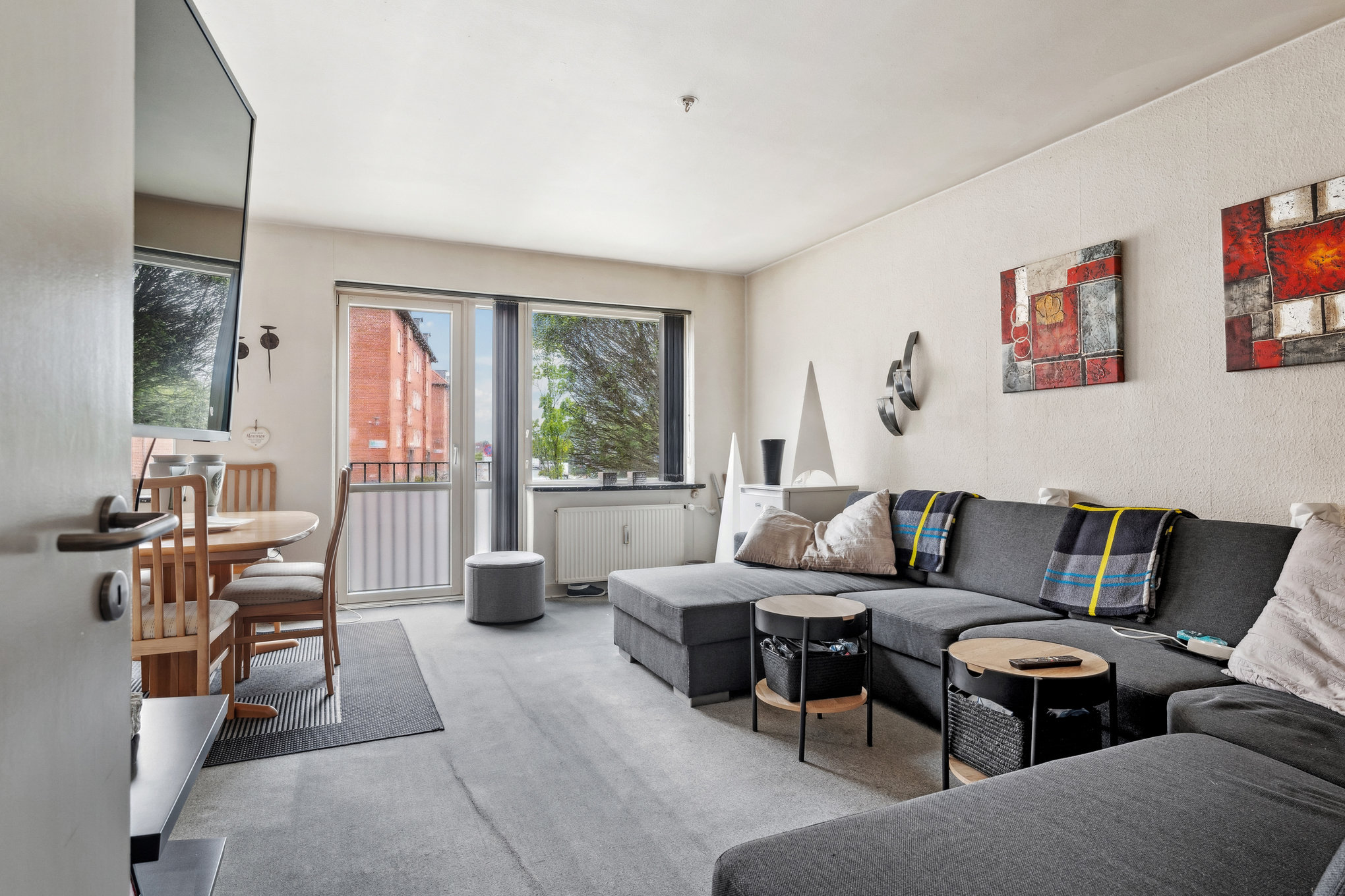 Fremhævet stue billede i fuldskærmstilstand. Billede af Snerlevej 23, st.. th., 8930 Randers NØ