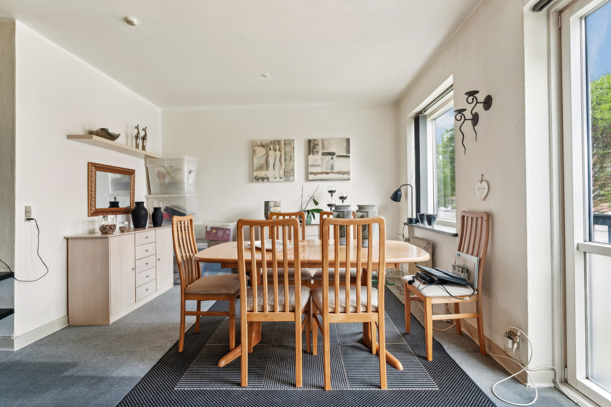 Fremhævet stue billede i fuldskærmstilstand. Billede af Snerlevej 23, st.. th., 8930 Randers NØ