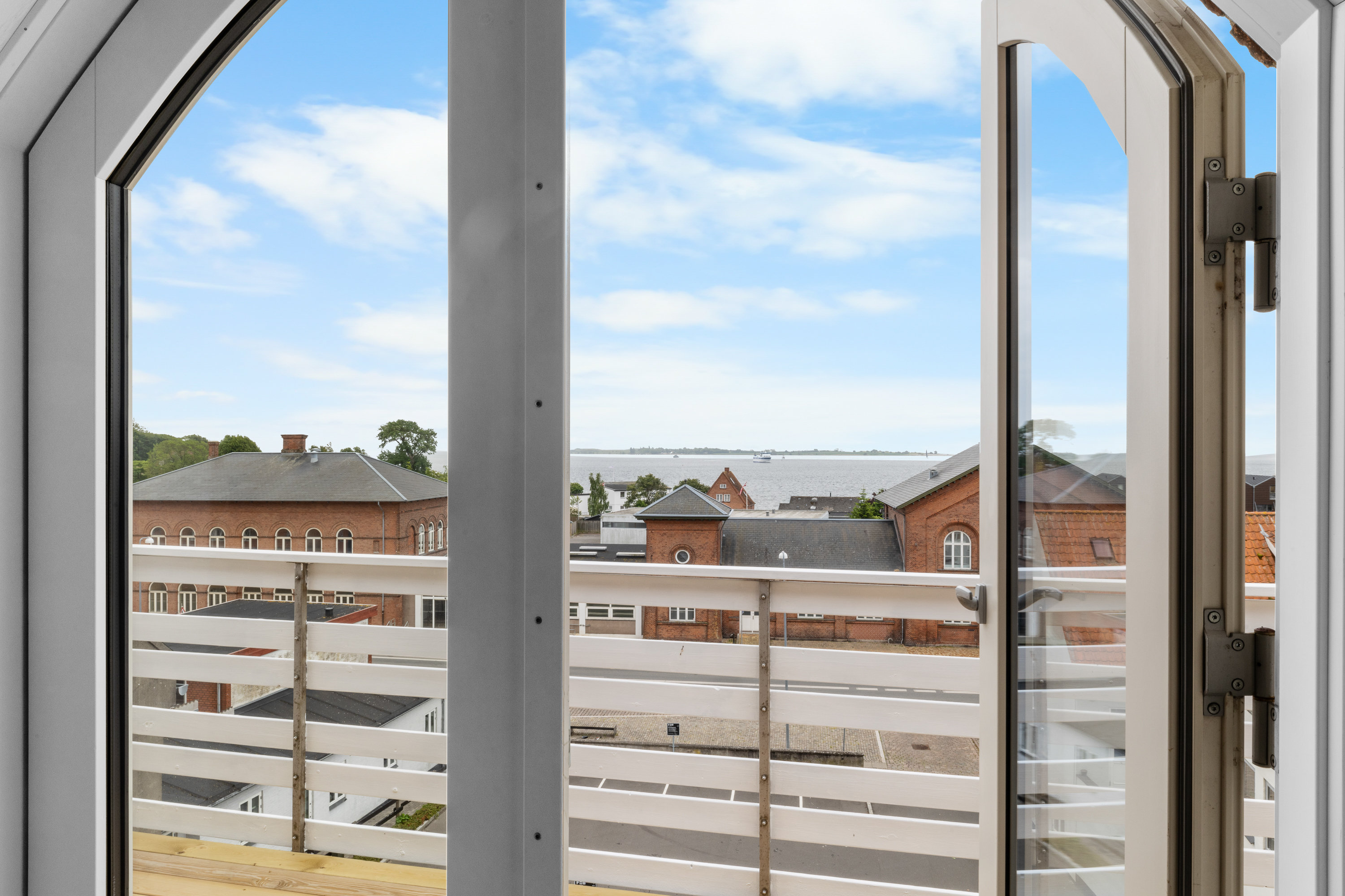 Fremhævet altan billede i fuldskærmstilstand. Billede af Østergade 30B, 2. tv., 5600 Faaborg