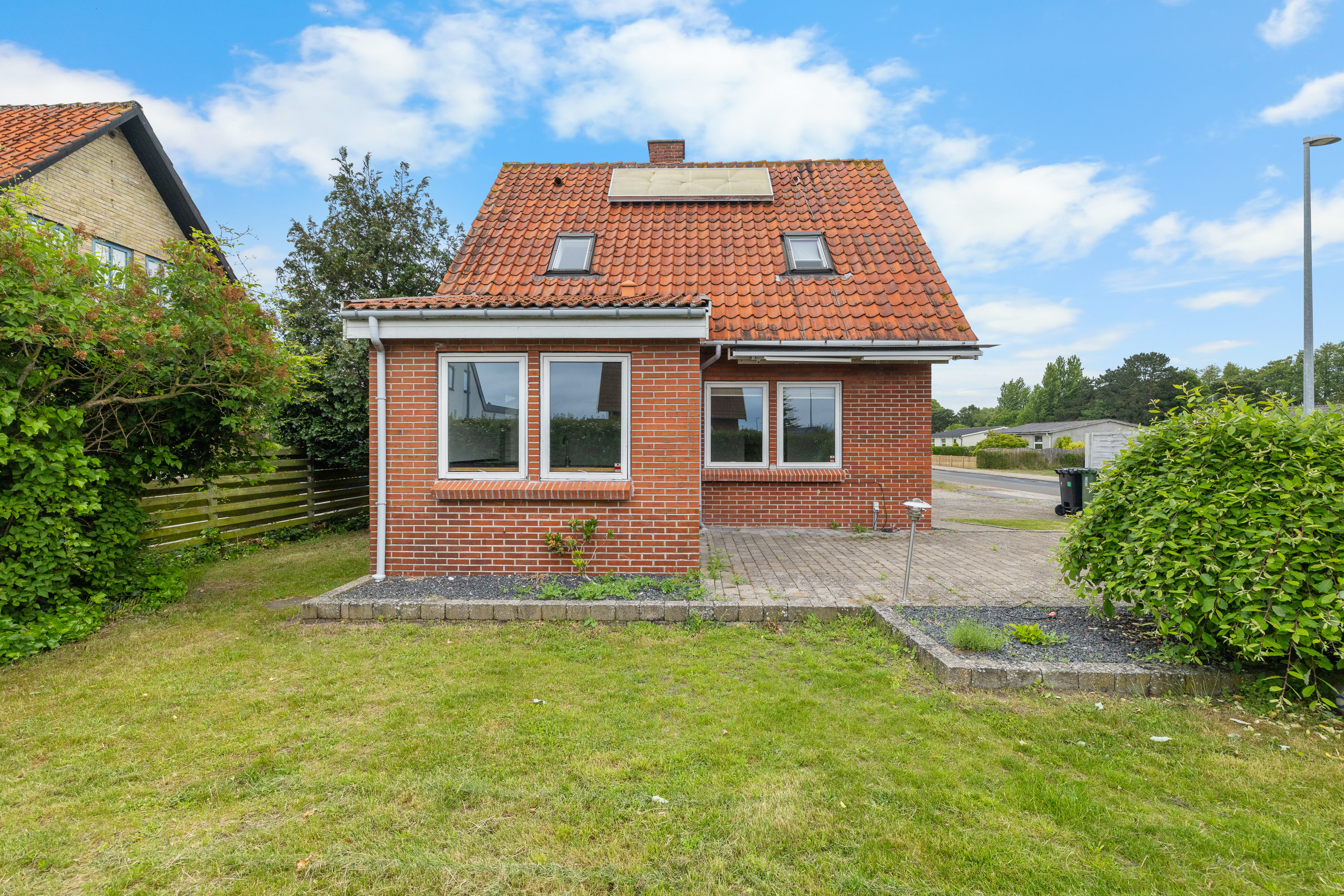 Fremhævet facade billede i fuldskærmstilstand. Billede af Fritz Sybergsvej 2, 5600 Faaborg