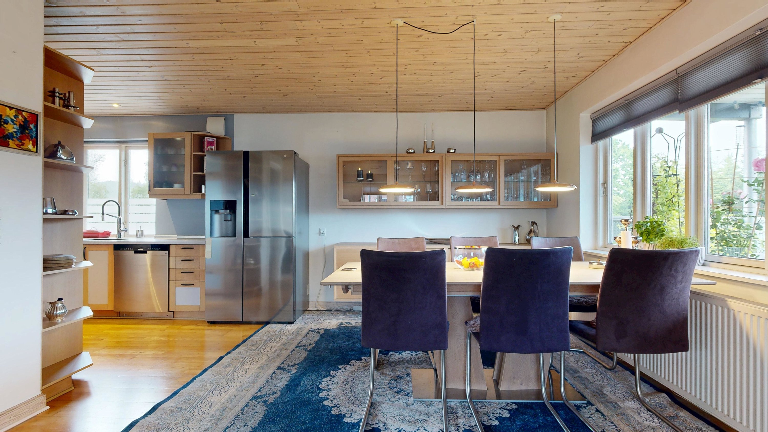 Fremhævet køkken/alrum billede i fuldskærmstilstand. Billede af Horsensvej 149, Tebstrup, 8660 Skanderborg