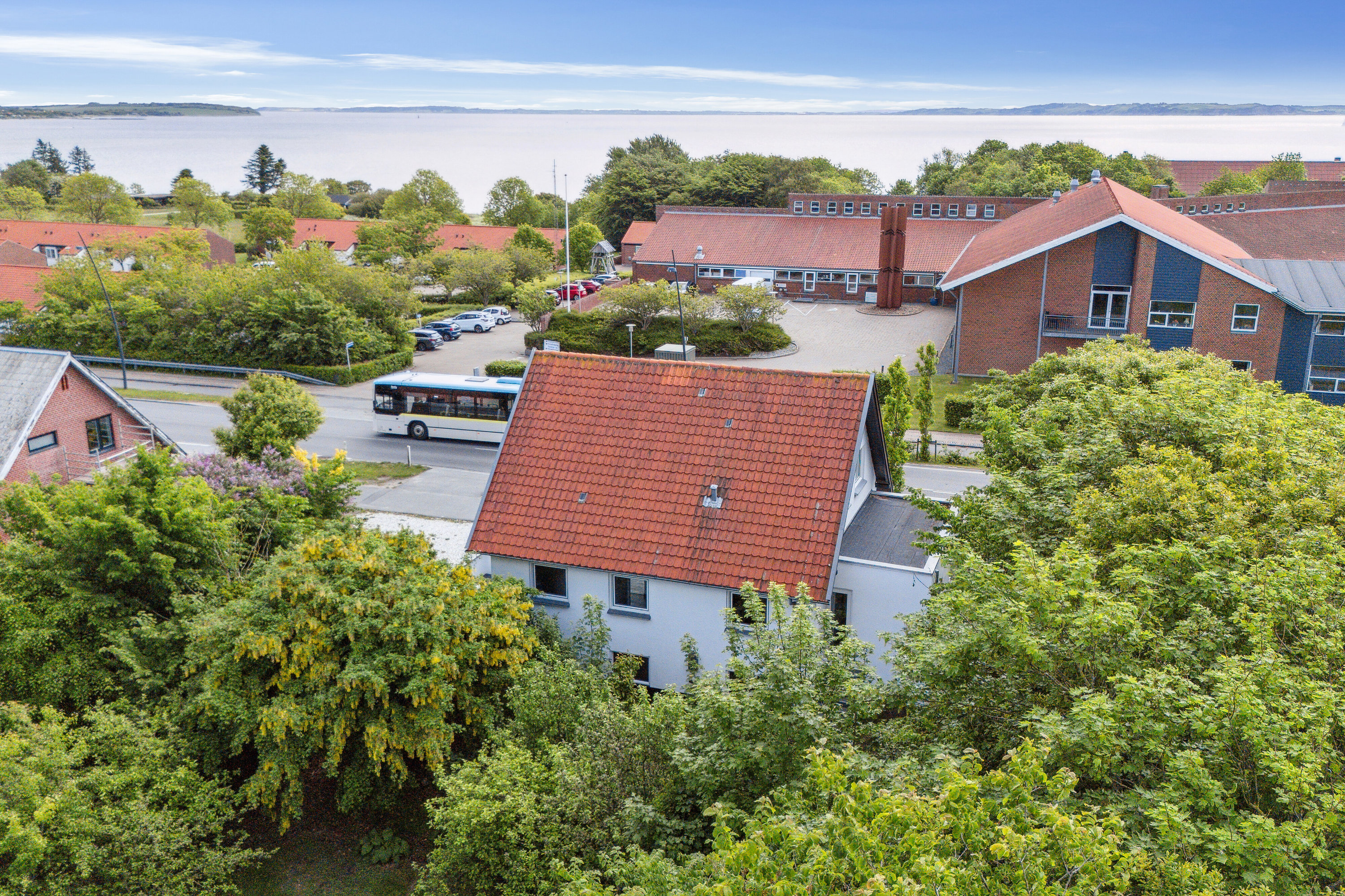 Fremhævet set fra haven billede i fuldskærmstilstand. Billede af Simons Bakke 118, Tilsted, 7700 Thisted