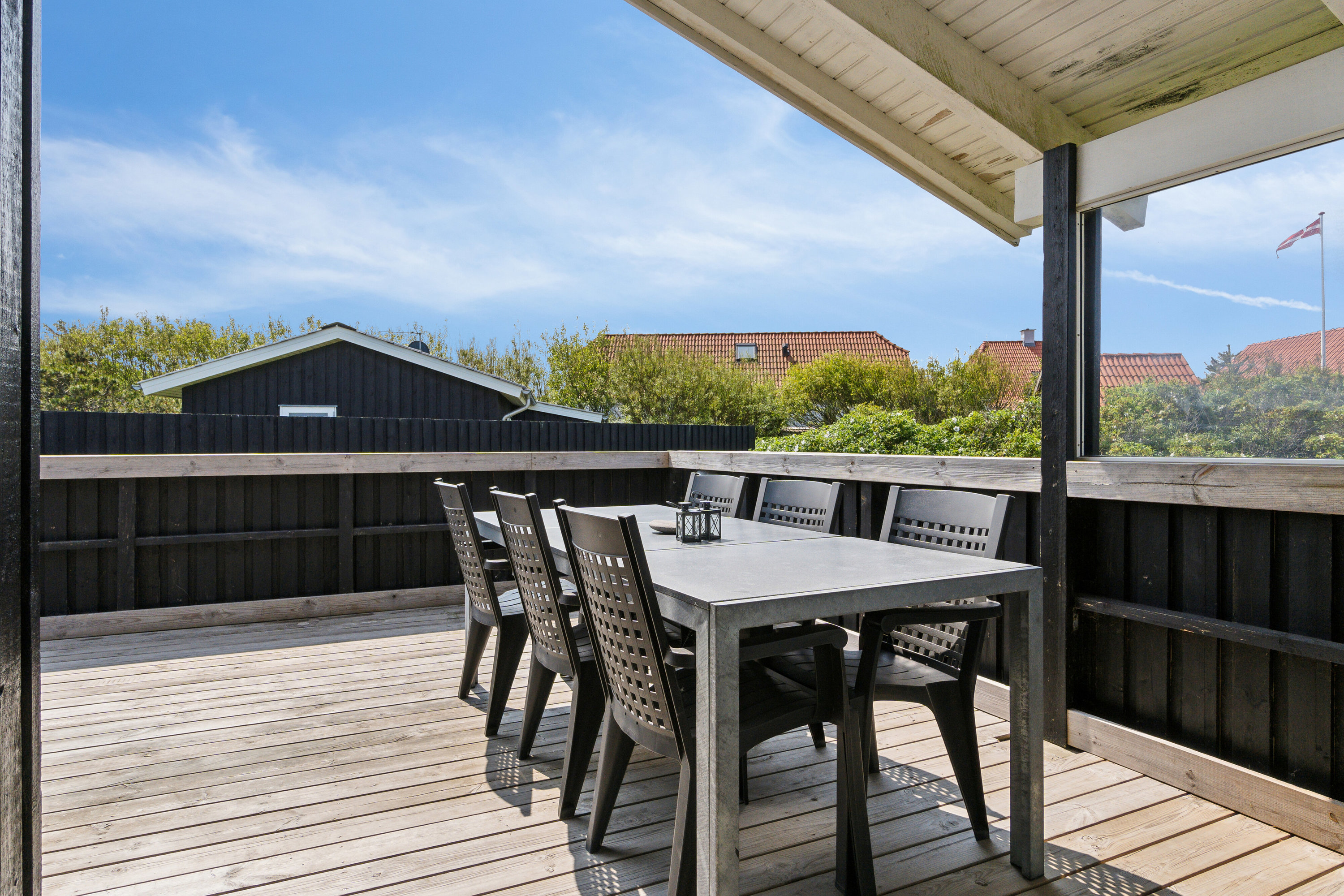 Fremhævet tagterrasse billede i fuldskærmstilstand. Billede af Tuerbak 26, Klitmøller, 7700 Thisted