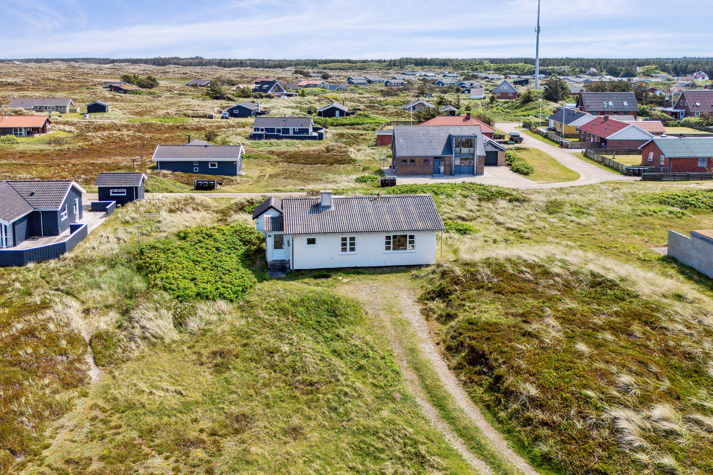 Miniaturebillede 2: luftfoto. Billede af Sandnæshagevej 10, Lildstrand, 7741 Frøstrup