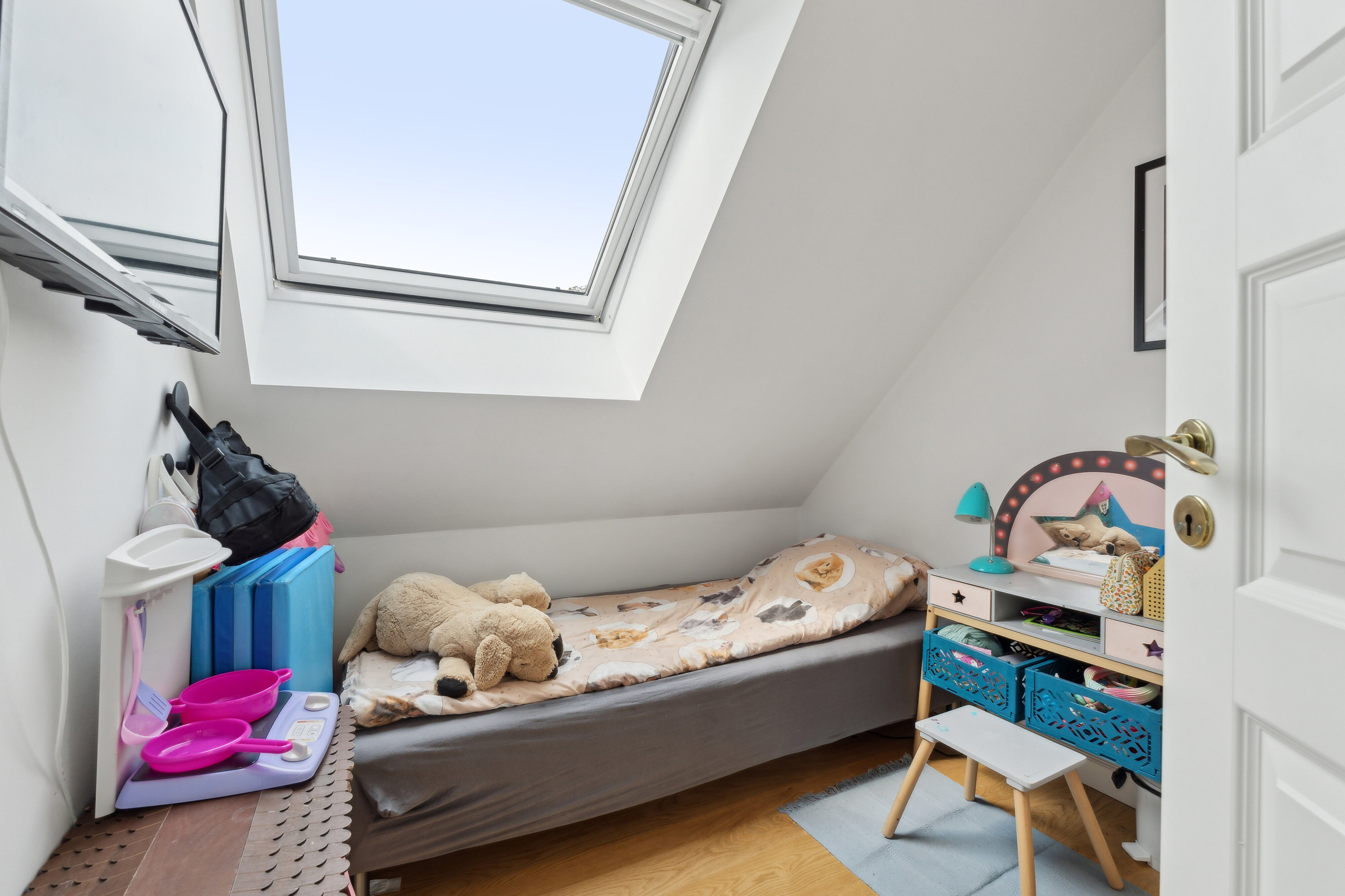 Fremhævet soveværelse billede i fuldskærmstilstand. Billede af Ydunshave 8, Tåsinge, 5700 Svendborg