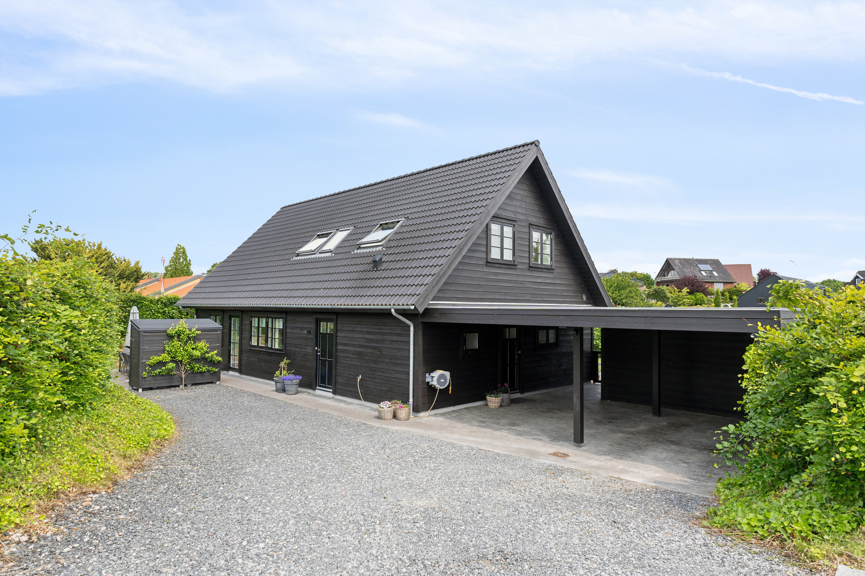 Fremhævet set fra vejen billede i fuldskærmstilstand. Billede af Ydunshave 8, Tåsinge, 5700 Svendborg