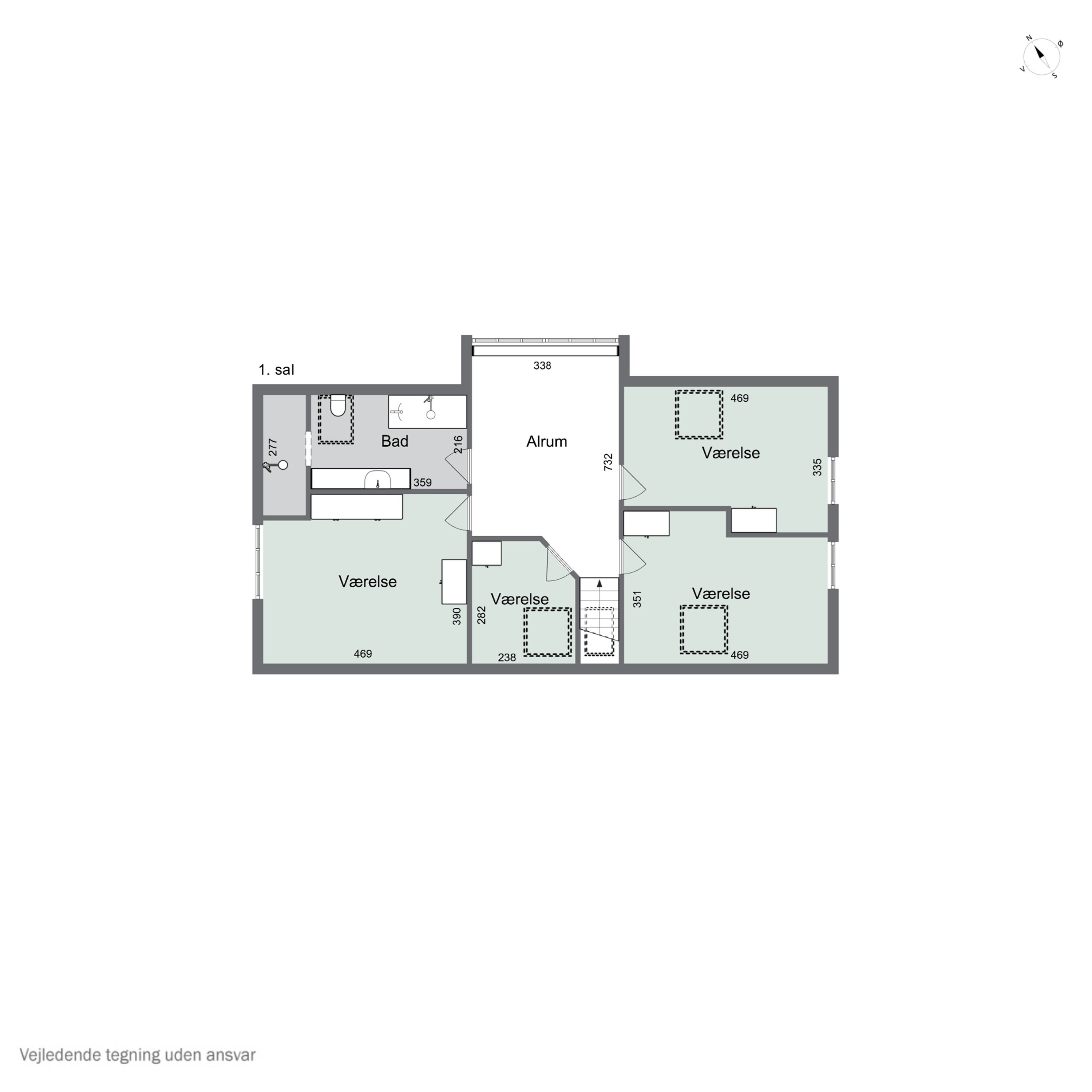 Plantegninger billede af Ydunshave 8, Tåsinge, 5700 Svendborg