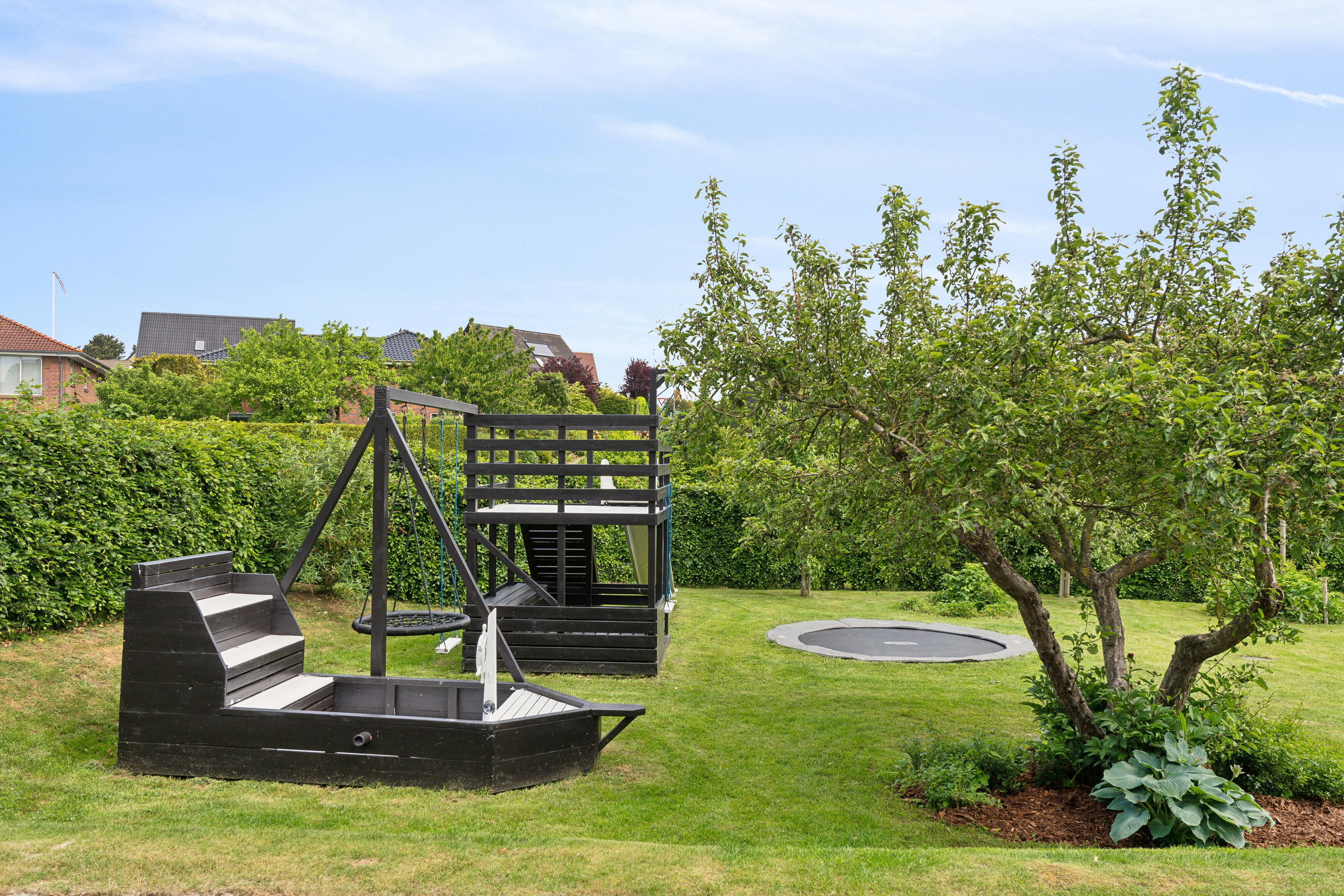 Fremhævet have billede i fuldskærmstilstand. Billede af Ydunshave 8, Tåsinge, 5700 Svendborg