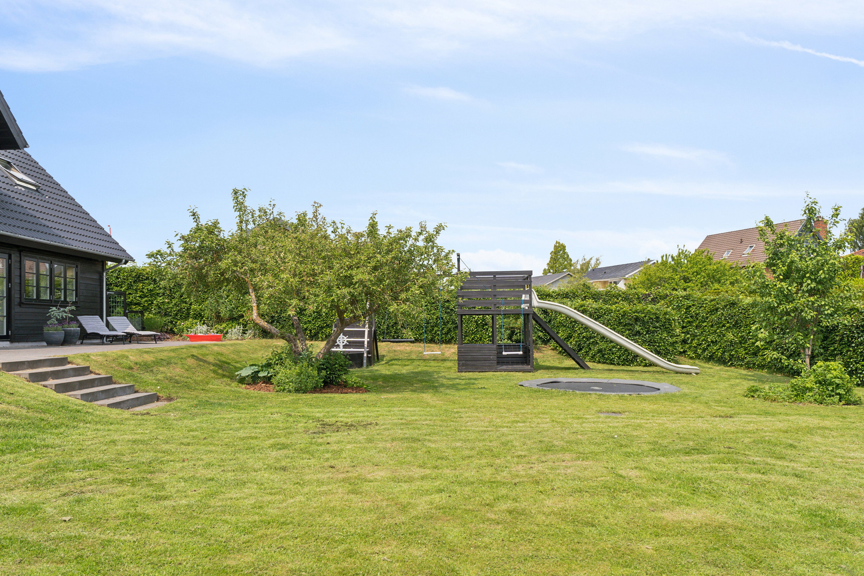 Fremhævet have billede i fuldskærmstilstand. Billede af Ydunshave 8, Tåsinge, 5700 Svendborg