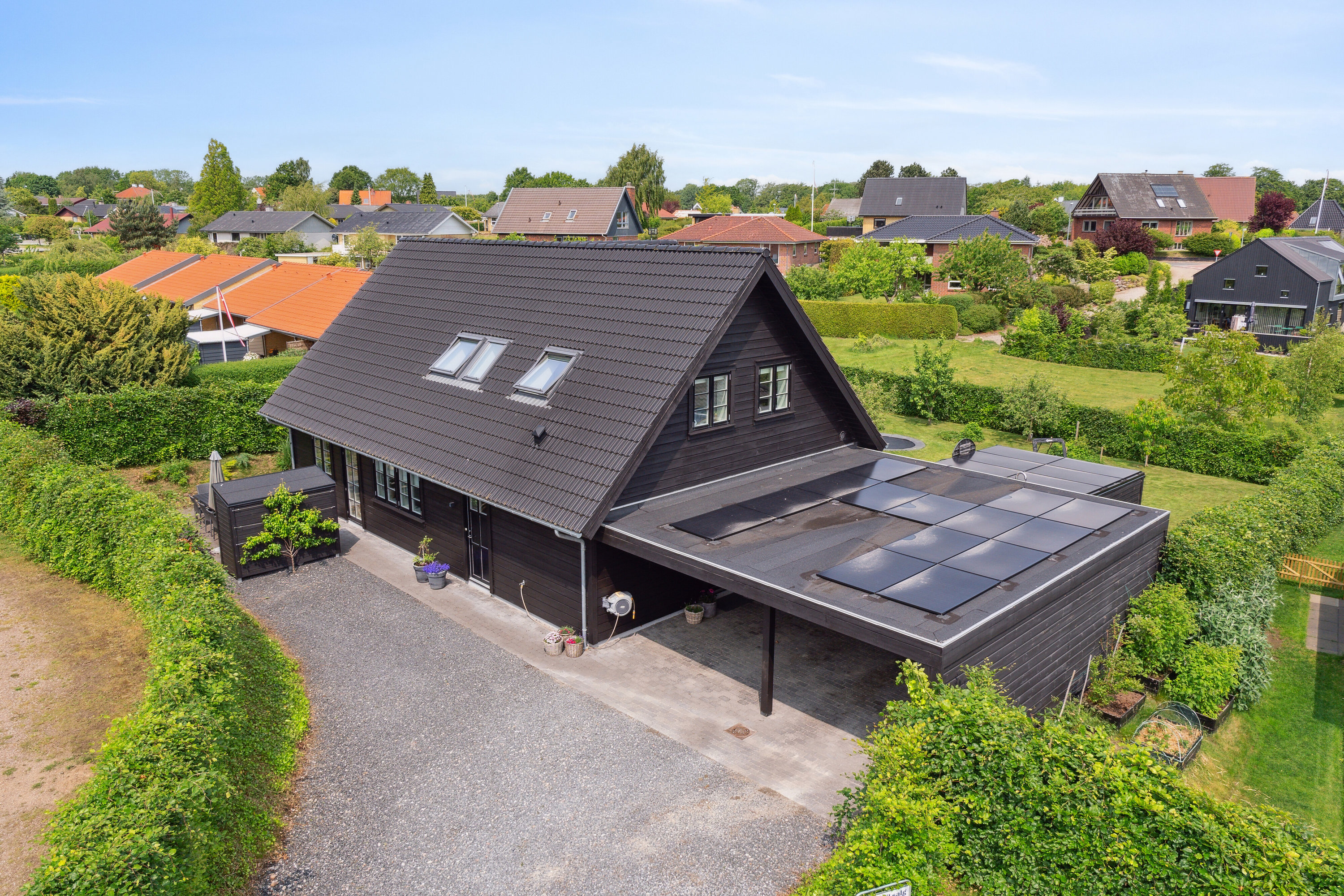 Fremhævet set fra vejen billede i fuldskærmstilstand. Billede af Ydunshave 8, Tåsinge, 5700 Svendborg