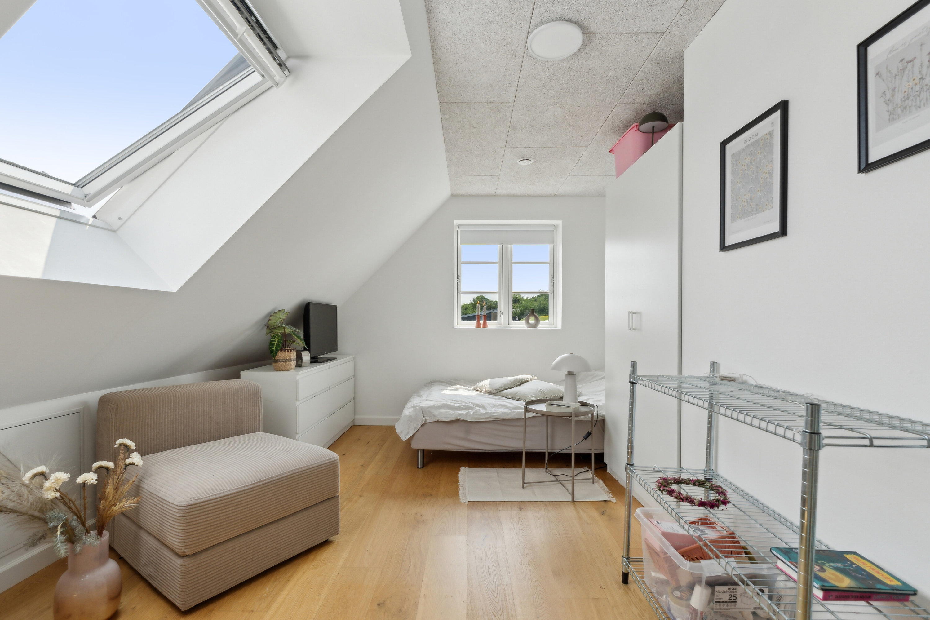 Fremhævet soveværelse billede i fuldskærmstilstand. Billede af Ydunshave 8, Tåsinge, 5700 Svendborg