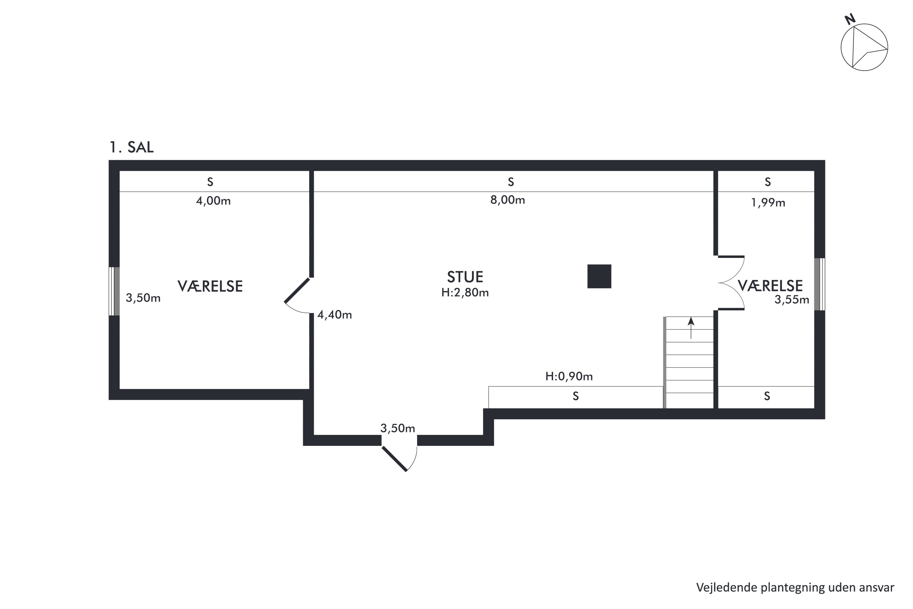 Plantegninger billede af Sigerslevvej 48, Sigerslev, 4660 Store Heddinge